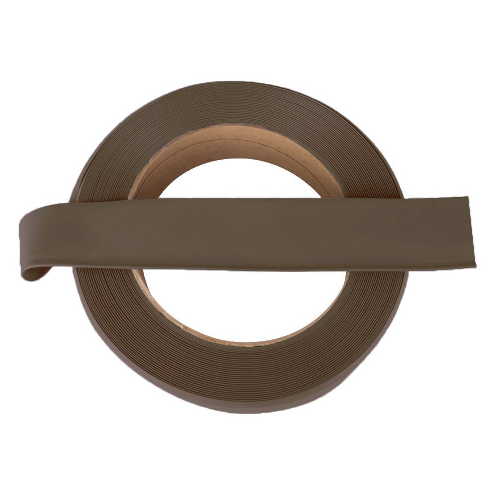 slide 3 of 6, Flexco Chocolate 1440-in L Prefinished Vinyl Wall Base Floor Moulding Trim, 1 ct