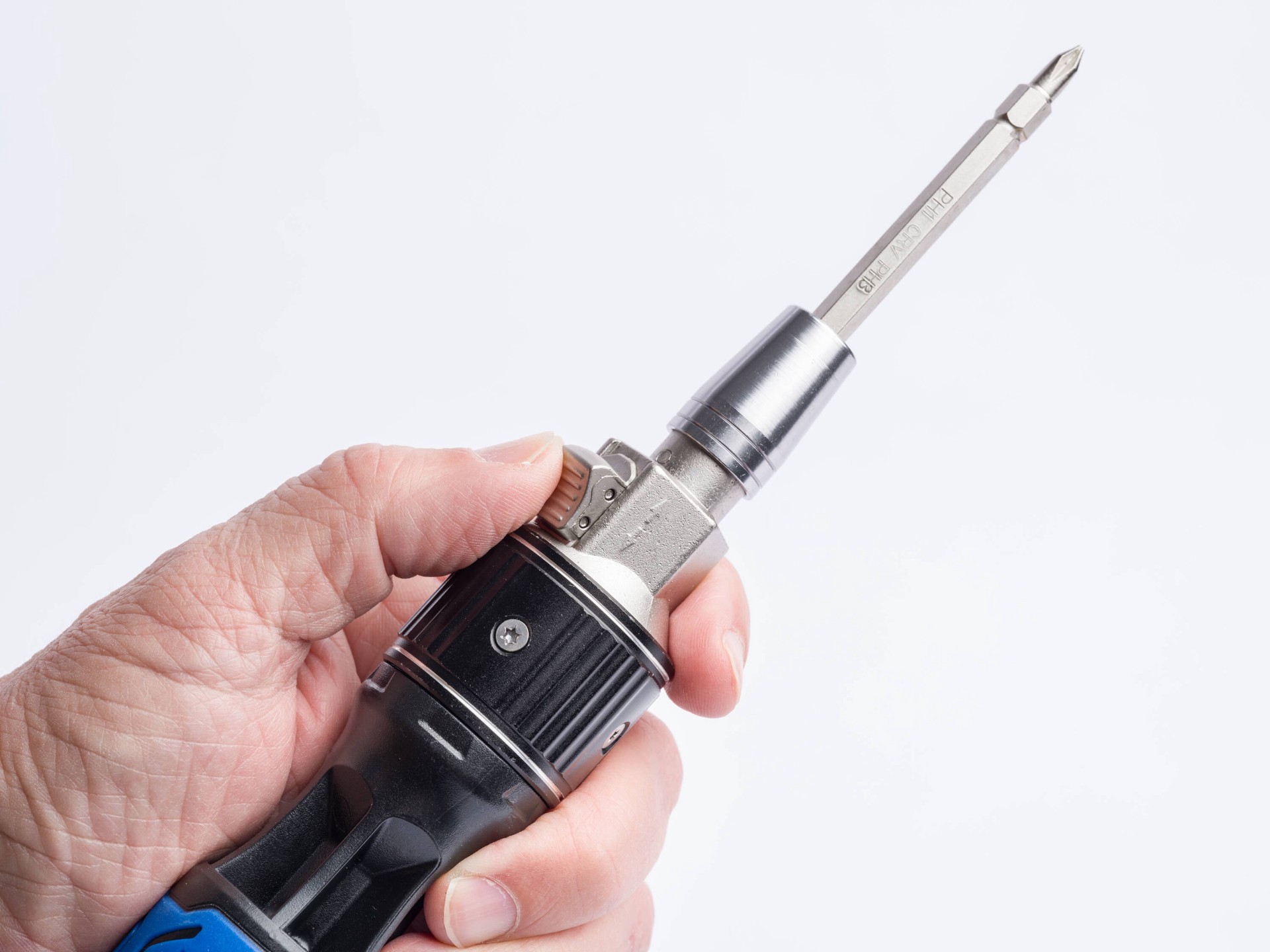 slide 3 of 6, Kobalt 12-in-1 Double Drive 7 -Piece 3-1/2-in Ratcheting Multi-Bit Combination Tip Screwdriver Set, 1 ct