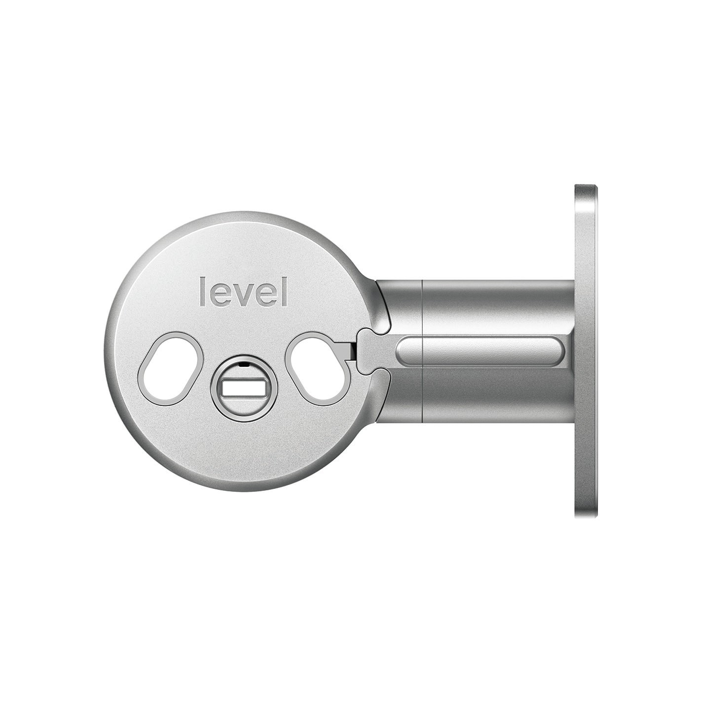 slide 2 of 6, Level Bolt Retrofit Smart Lock Satin Chrome Smart Bluetooth Electronic Deadbolt Lock, 1 ct