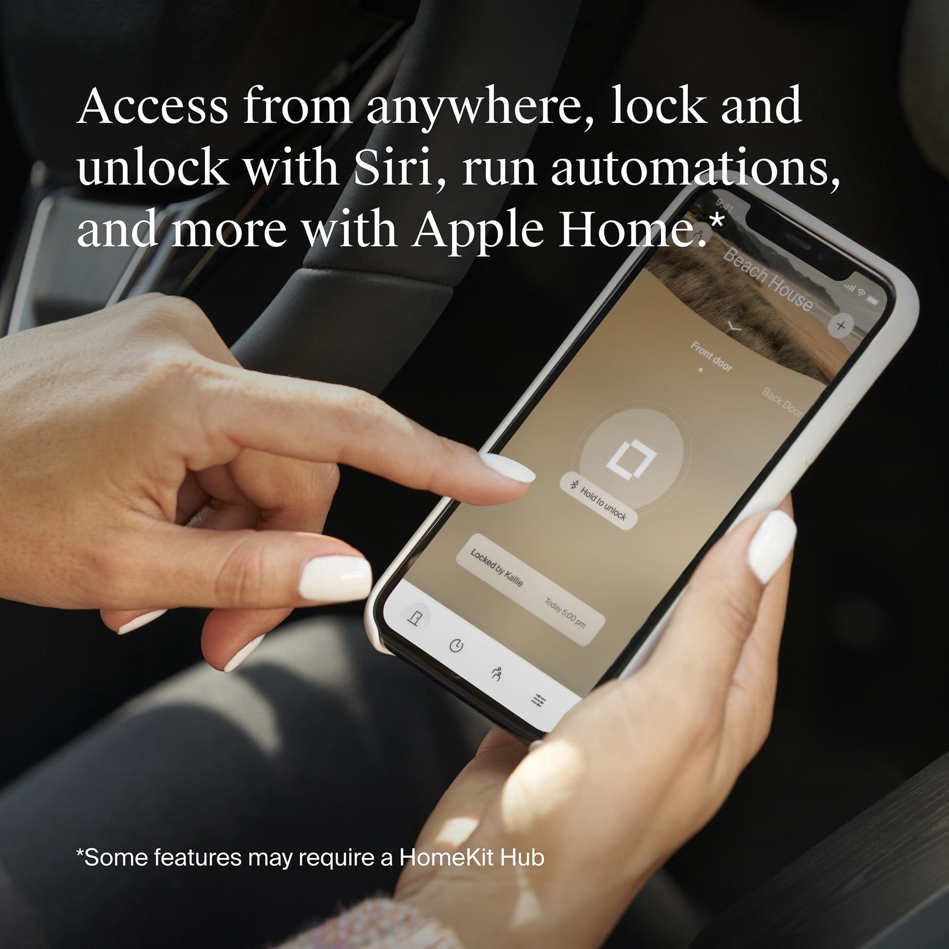 slide 6 of 6, Level Bolt Retrofit Smart Lock Satin Chrome Smart Bluetooth Electronic Deadbolt Lock, 1 ct