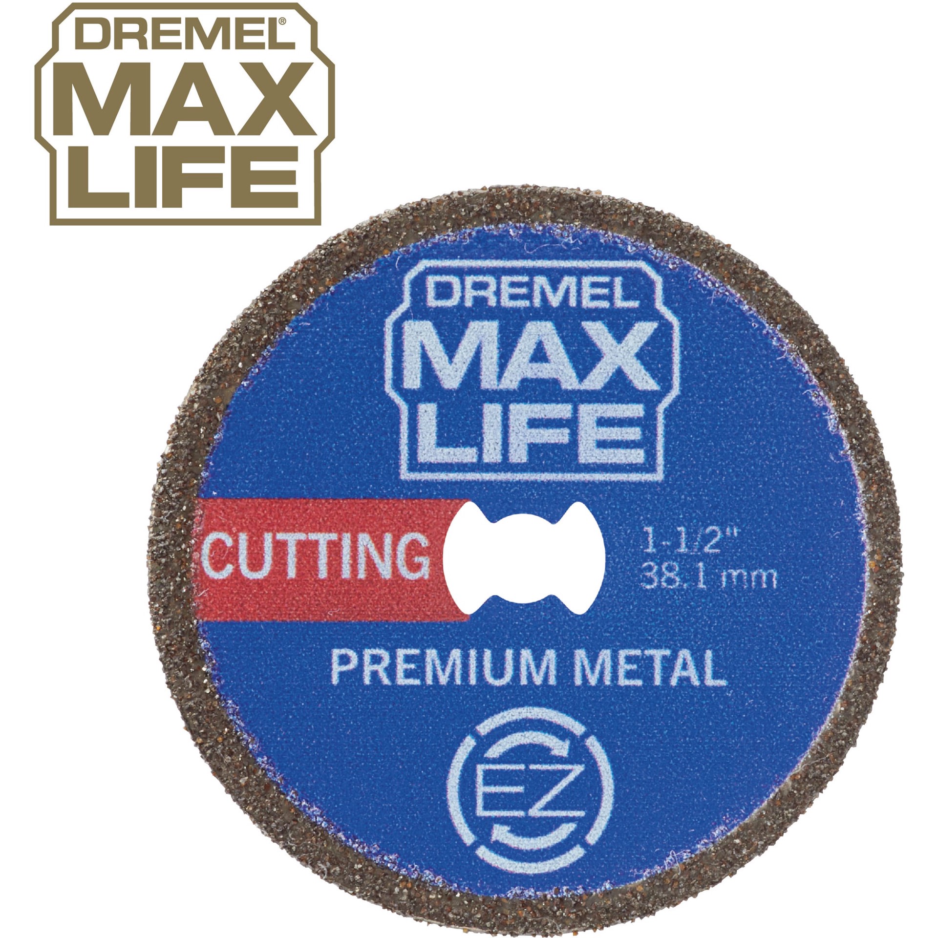 slide 2 of 6, Dremel Cubic boron nitride 1-1/2-in Cutting Wheel Accessory, 1 ct