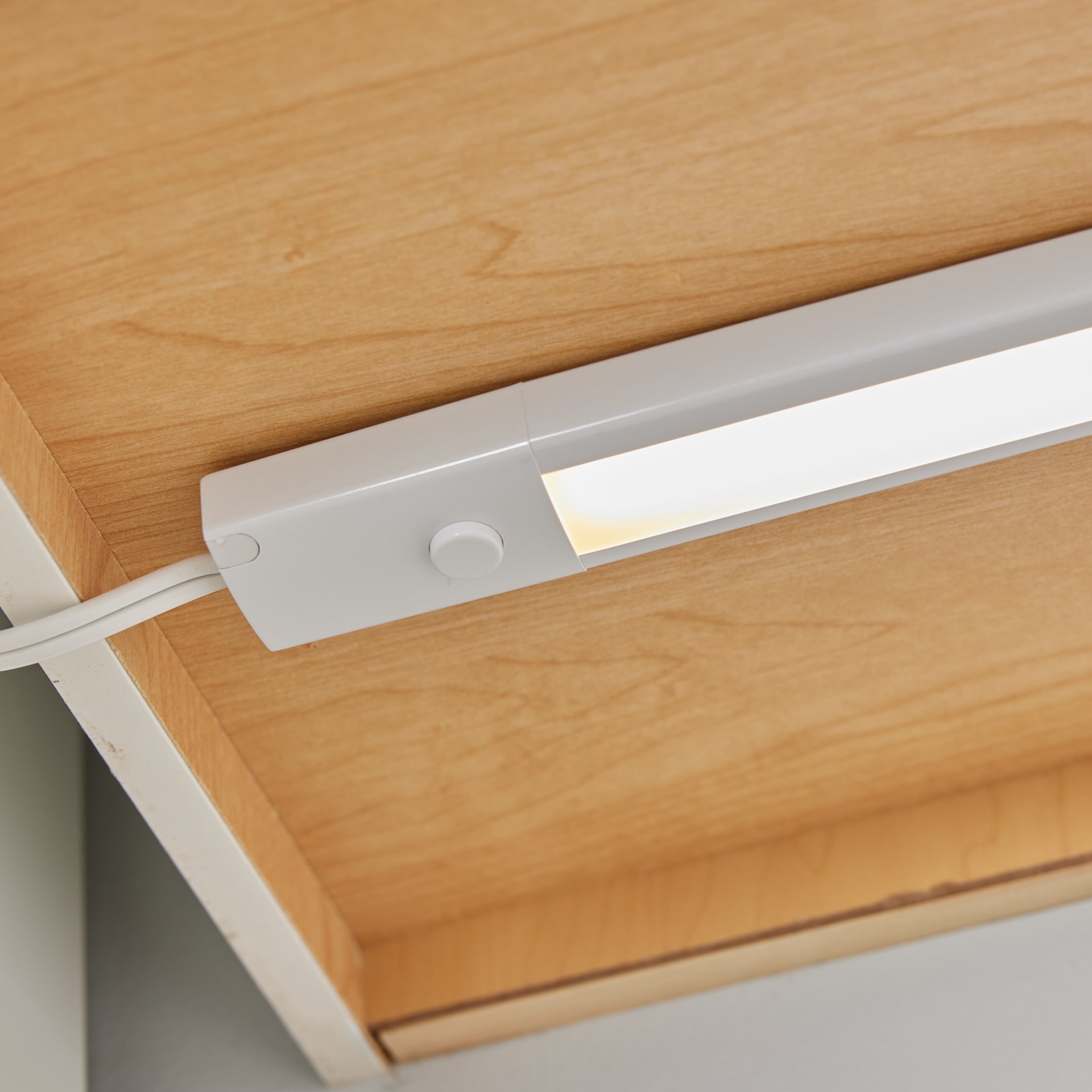 slide 2 of 6, Utilitech Slim Design 24-in Plug-in LED Under Cabinet Light Bar, 1 ct