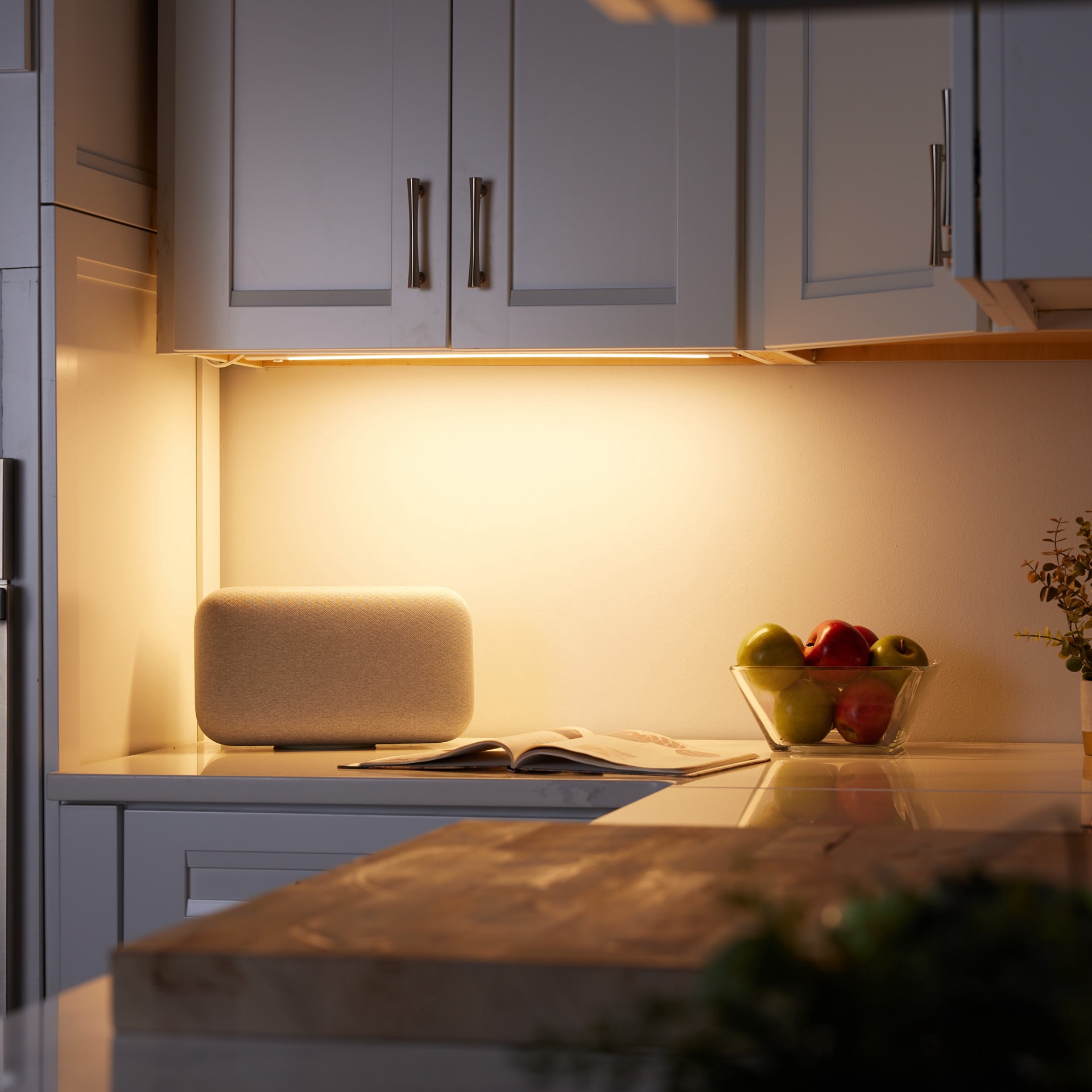 slide 5 of 6, Utilitech Slim Design 24-in Plug-in LED Under Cabinet Light Bar, 1 ct