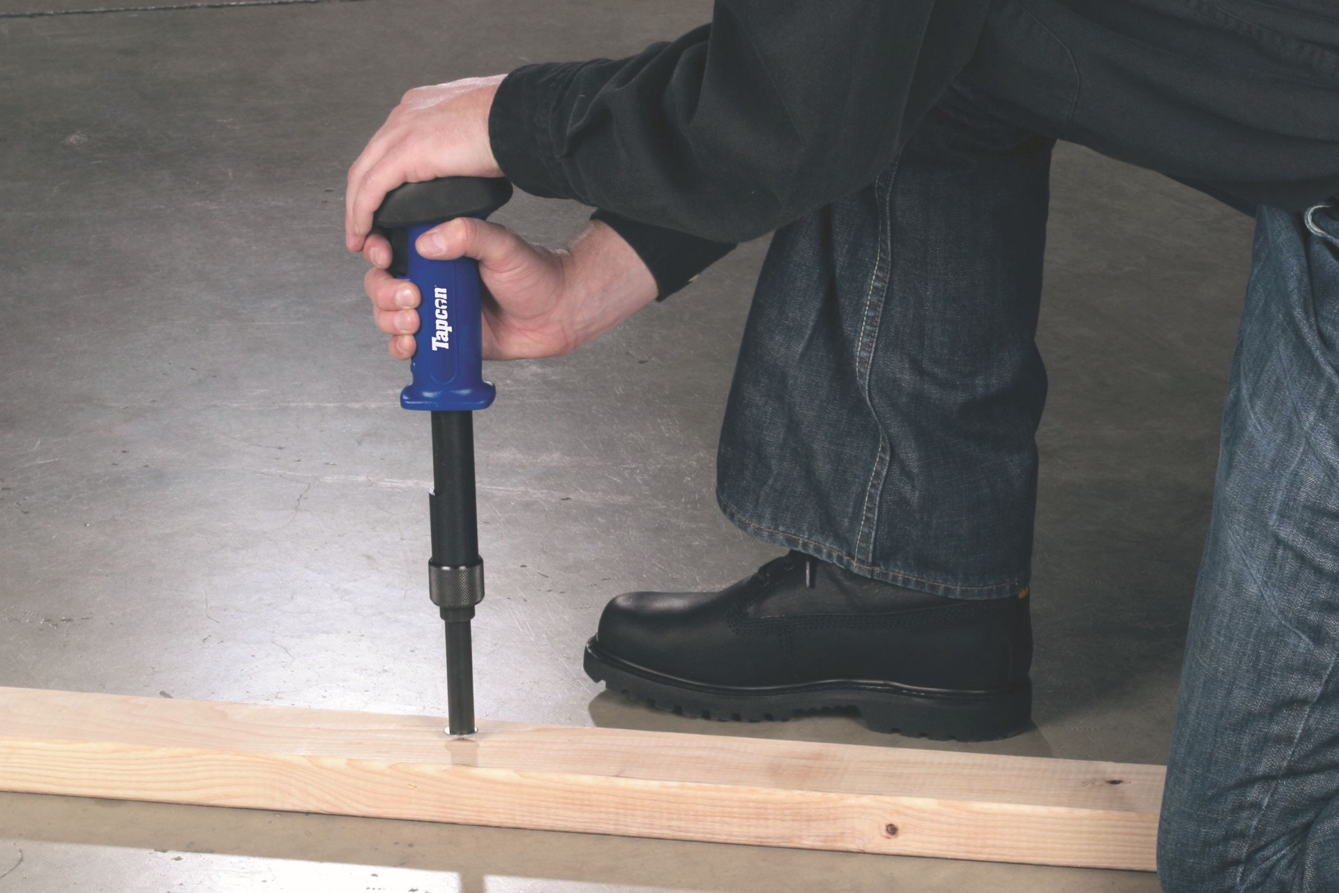 slide 3 of 6, Tapcon Single Shot Powder Actuated Trigger Tool, 1 ct