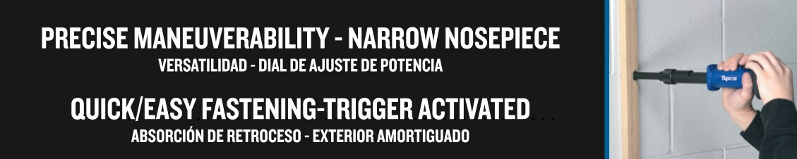 slide 5 of 6, Tapcon Single Shot Powder Actuated Trigger Tool, 1 ct