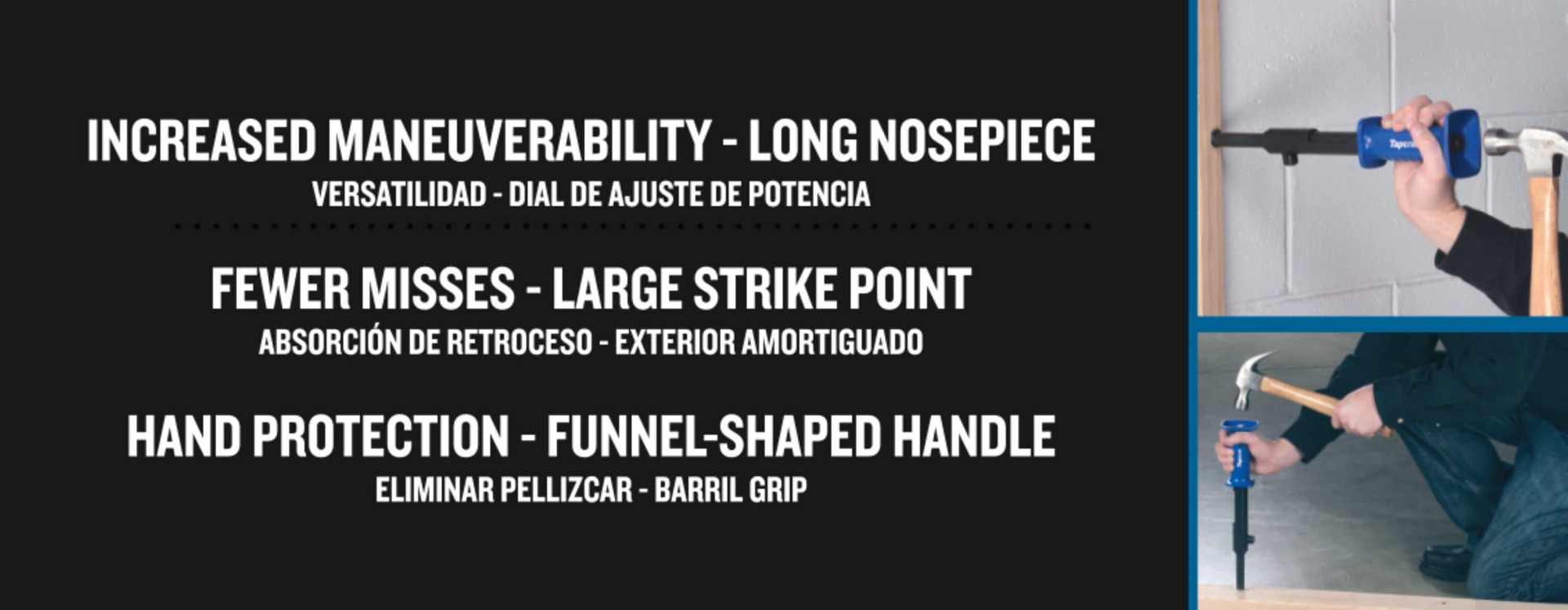 slide 6 of 6, Tapcon Single Shot Powder Actuated Hammer Tool, 1 ct