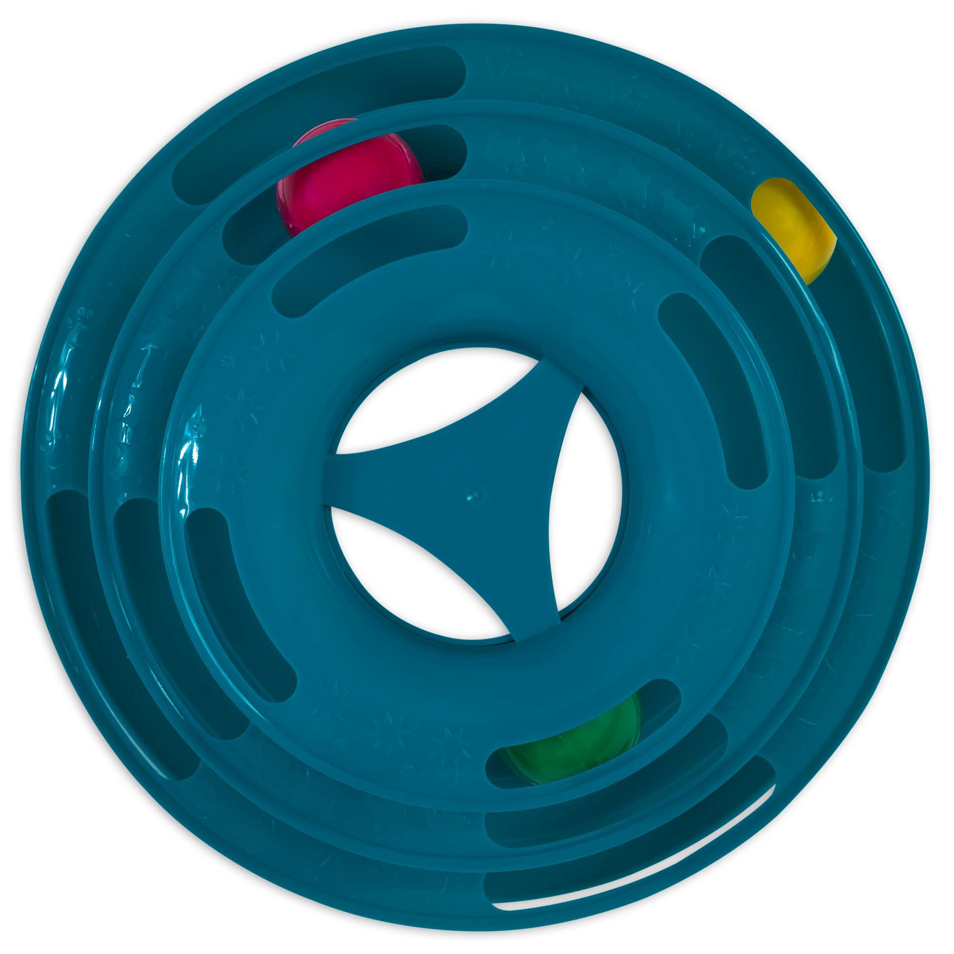 slide 3 of 5, Pet Zone Plastic Interactive Cat Toys, 1 ct