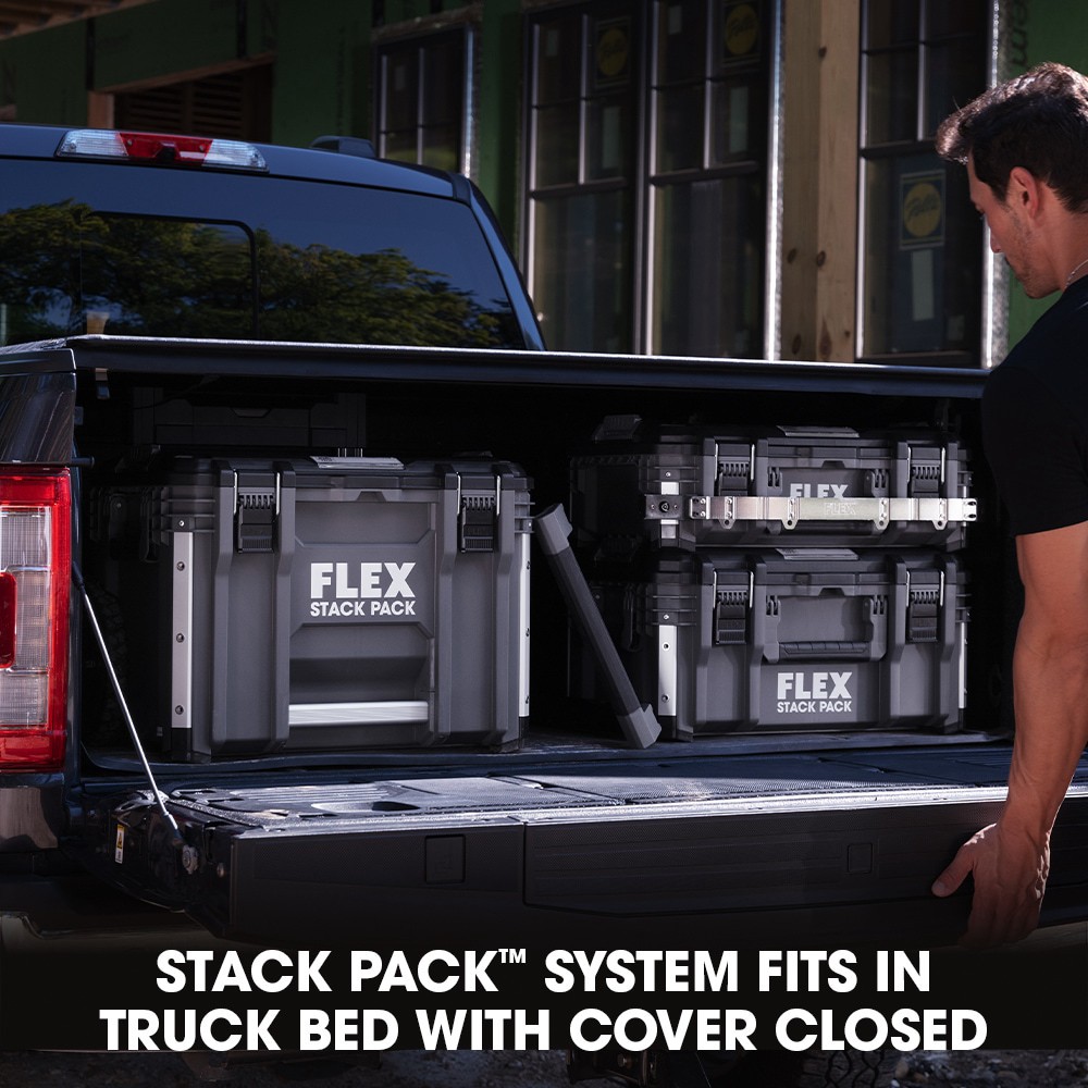 slide 6 of 6, FLEX STACK PACK Rolling Tool Box 22-in W x 26.3-in H x 19.2-in D Metal Rolling Tool Box, 1 ct