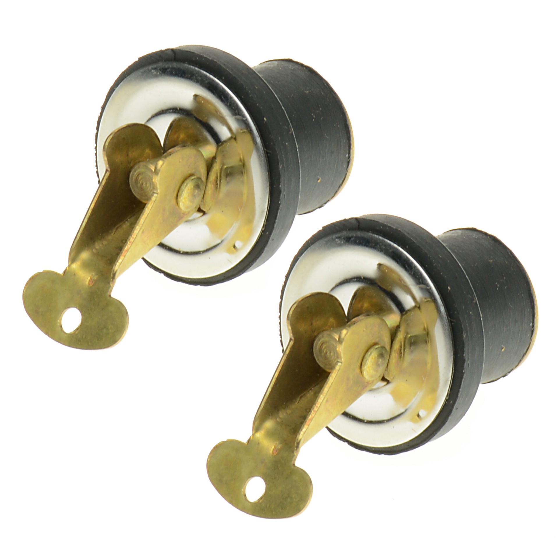 slide 2 of 4, T-H Marine Brass Drain plug, 1 ct