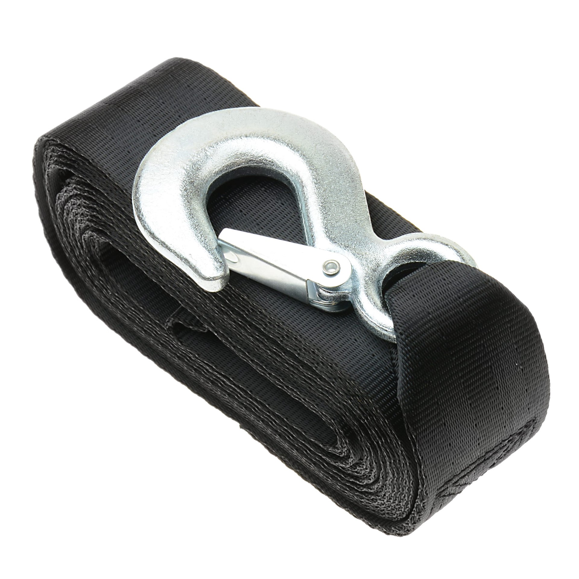 slide 2 of 5, T-H Marine Winch Strap and Hook, 20 Foot x 2 Inch, Tensile Strength 5000 LBS, Trailer Parts & Accessories, 1 ct