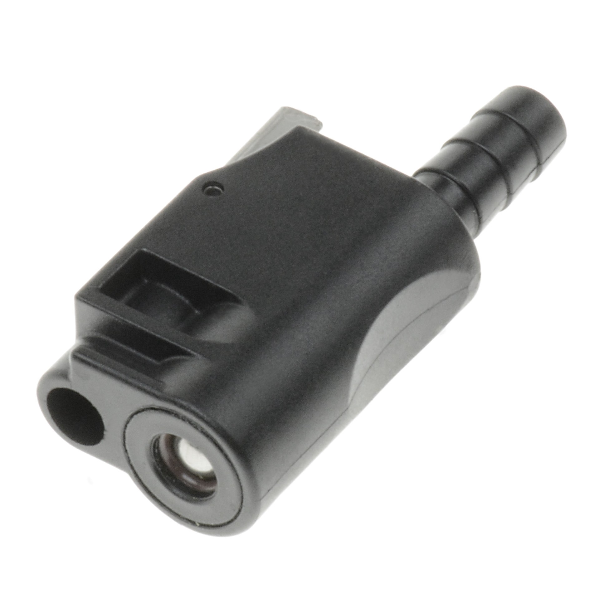 slide 3 of 3, T-H Marine Boat Fueling Mercury Fuel Connector, Nylon/Brass, Fits Mercury fuel lines, 3 Inches, 1 ct