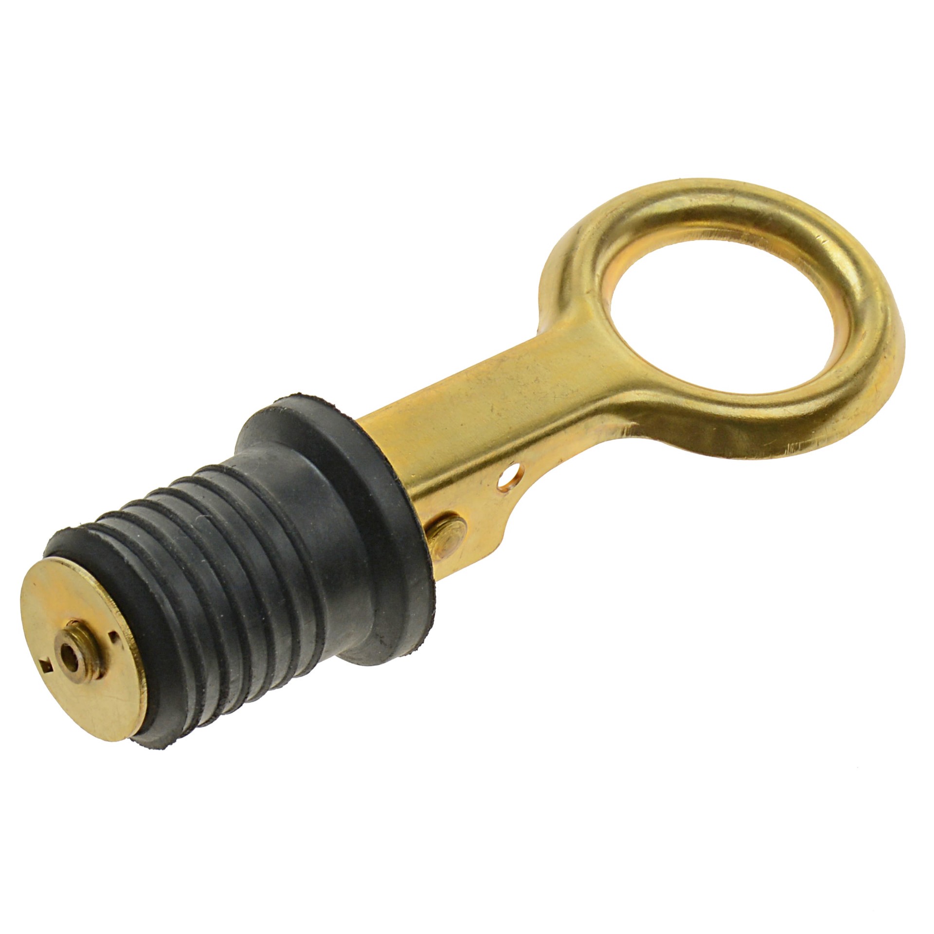 slide 2 of 3, T-H Marine Brass Drain plug, 1 ct