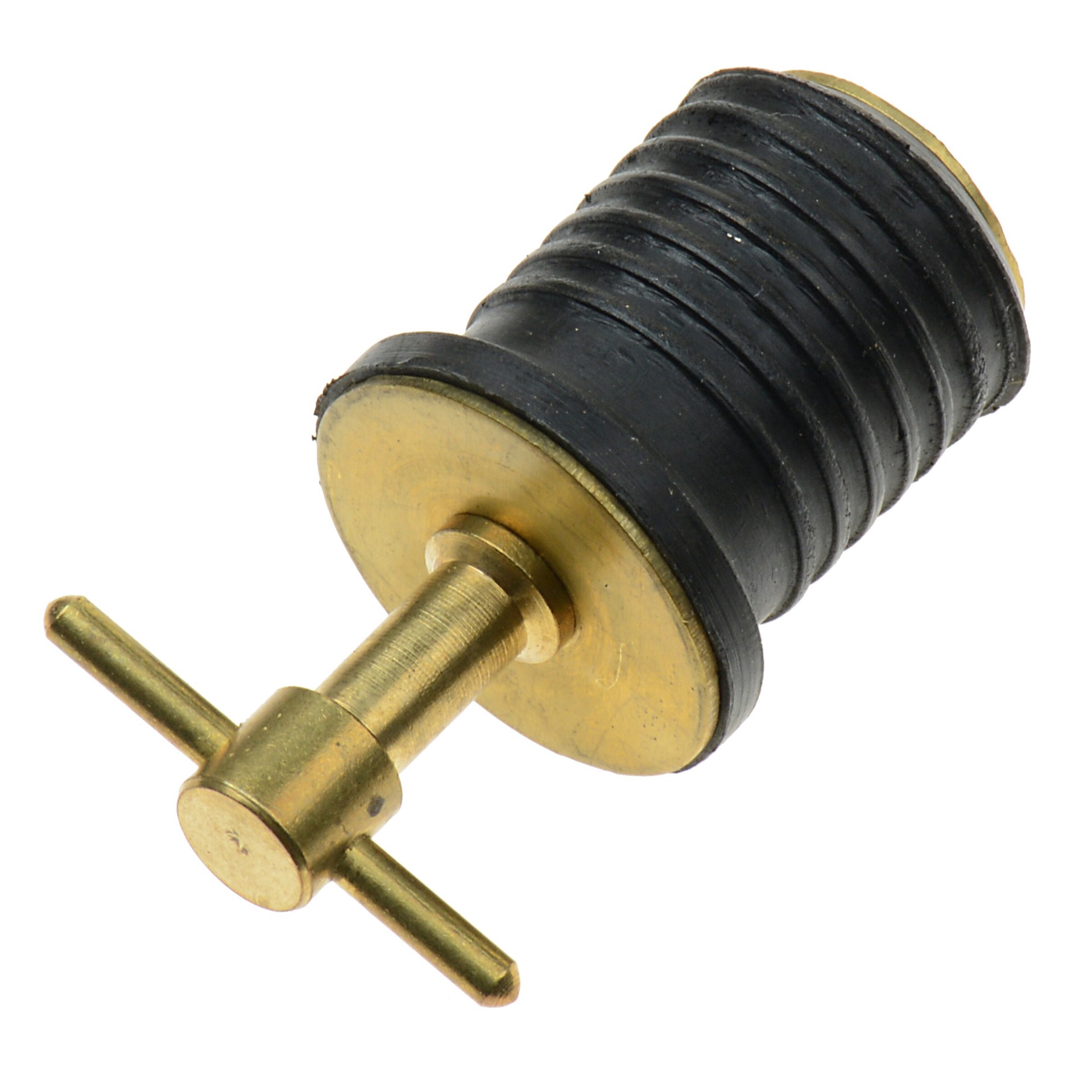 slide 2 of 3, T-H Marine Brass Drain plug, 1 ct