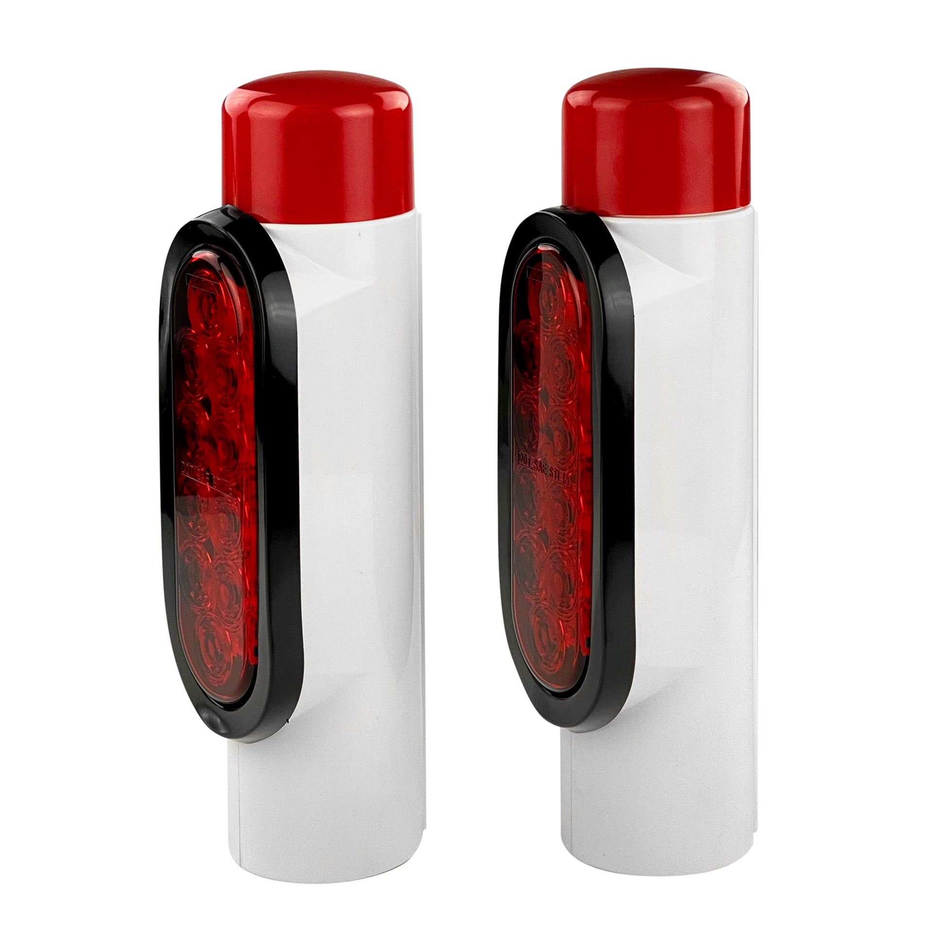 slide 3 of 4, T-H Marine LED Trailer Guide-on Post Light Kit, 1 ct