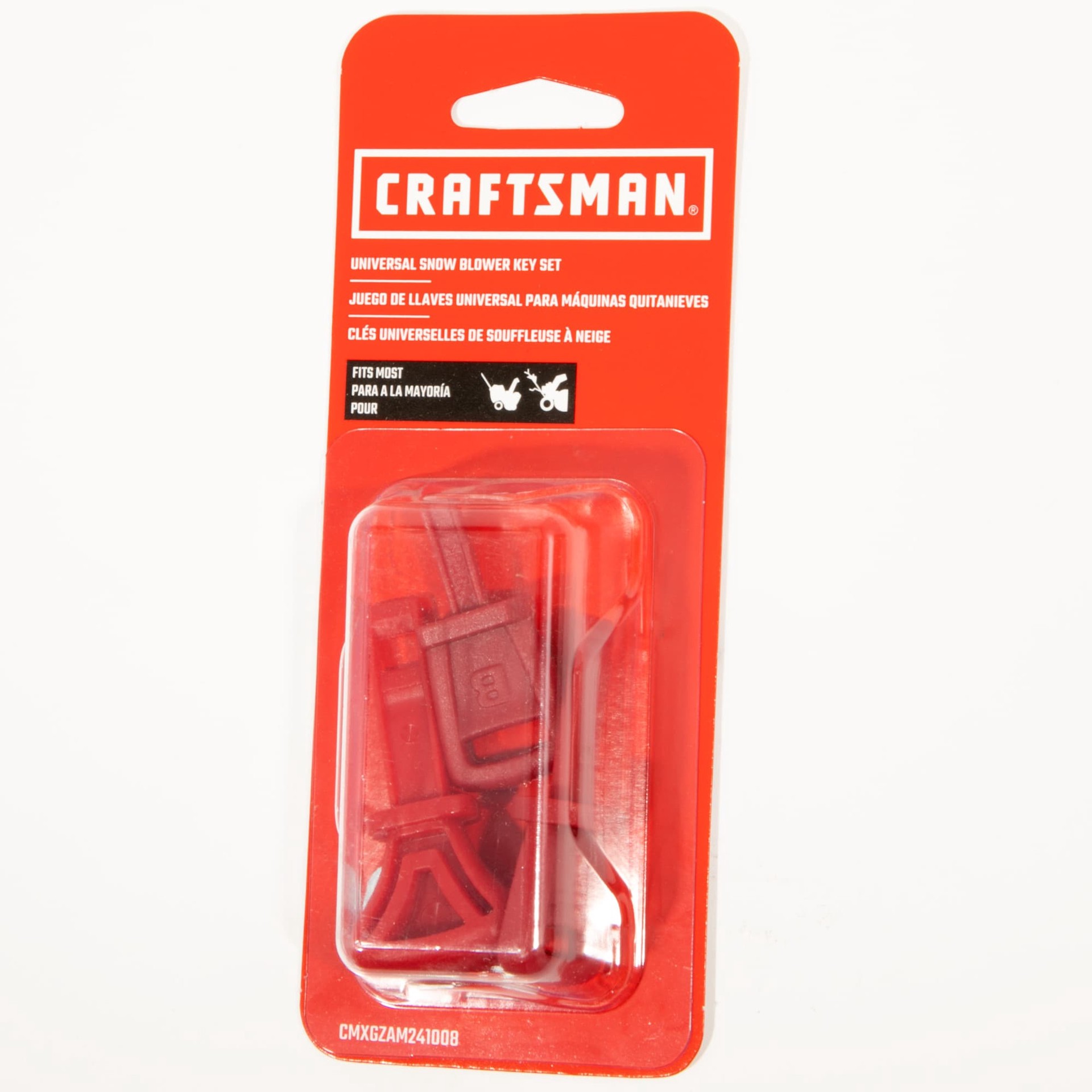 slide 4 of 5, CRAFTSMAN Universal key set for Single-stage 2-stage 3-stage snow thrower, 1 ct