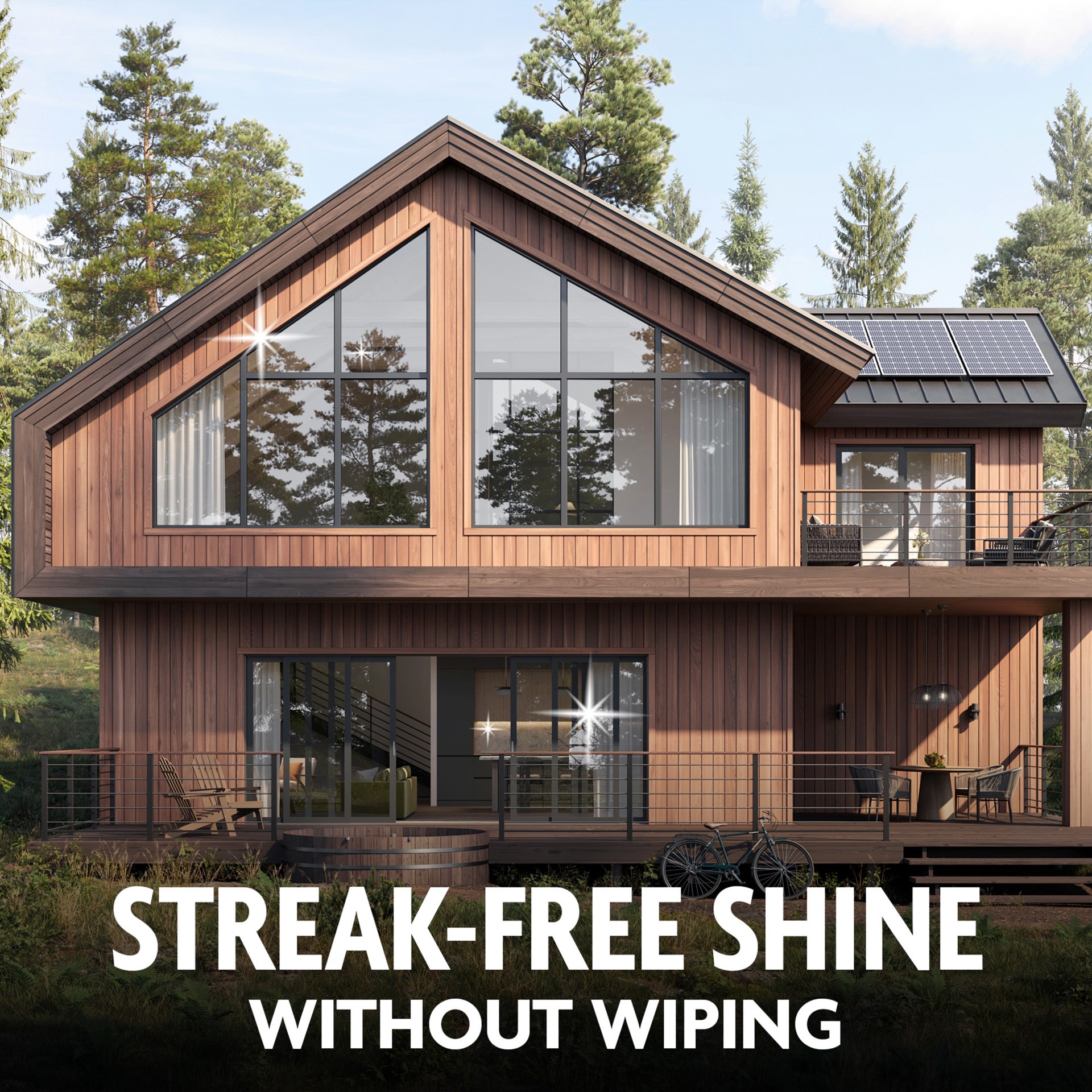 slide 3 of 6, Windex Outdoor 32 -fl oz Pump spray Glass Cleaner, 1 ct