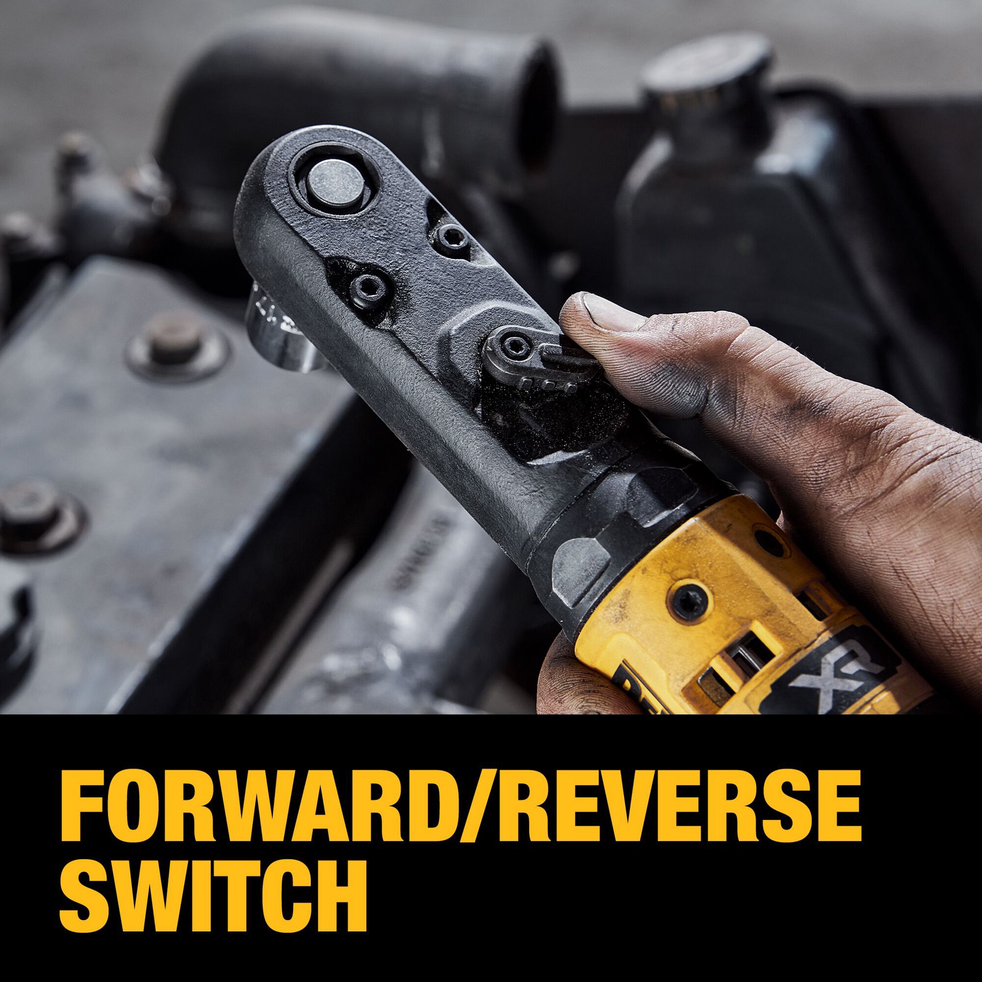 slide 5 of 6, DEWALT XR 20-volt Max Variable Speed Brushless 3/8-in1/2-in Drive Cordless Ratchet Wrench (Battery Not Included and Charger Not Included), 1 ct