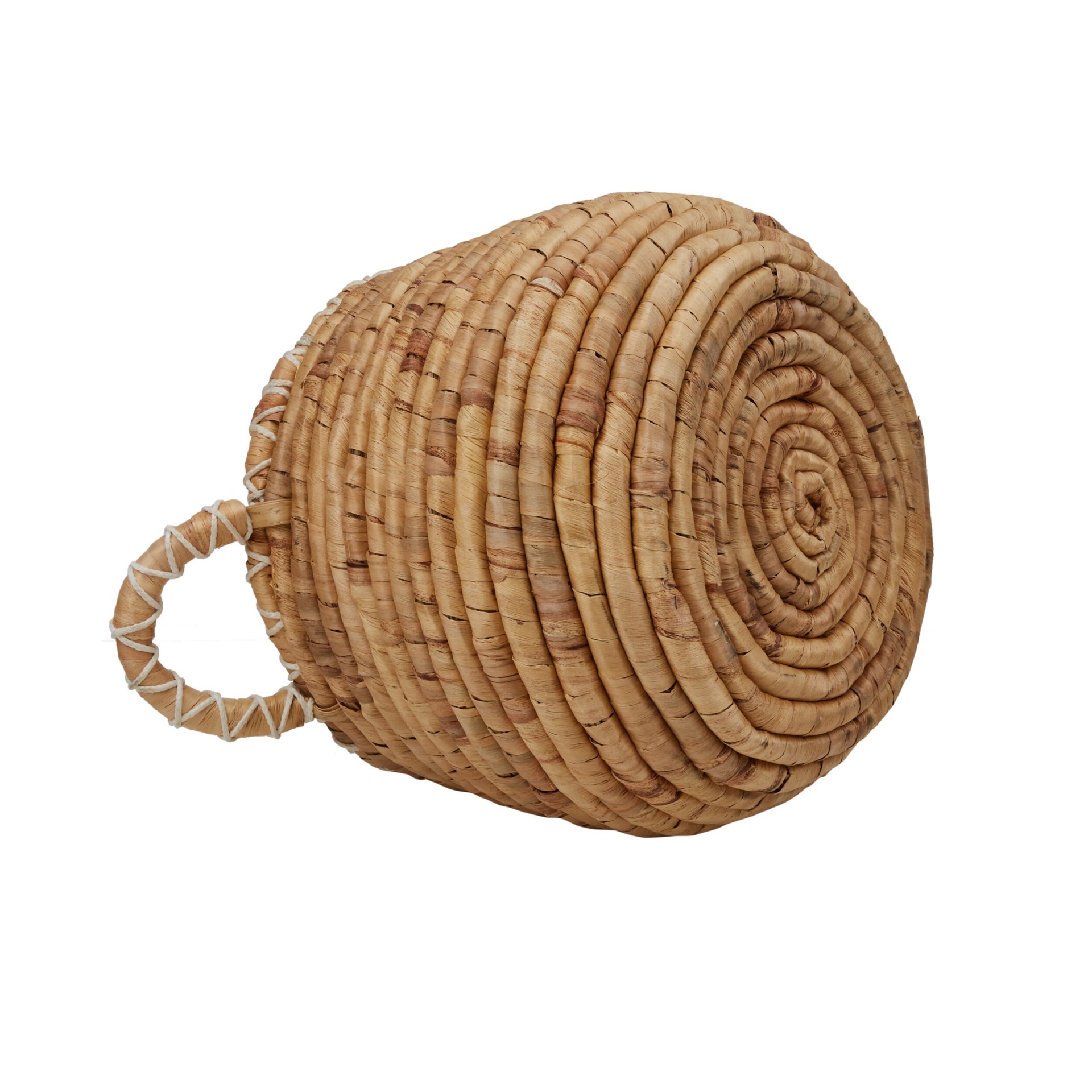 slide 6 of 6, Origin 21 Round 13.0-in W x 13.0-in L Brown Wicker Indoor Planter, 1 ct