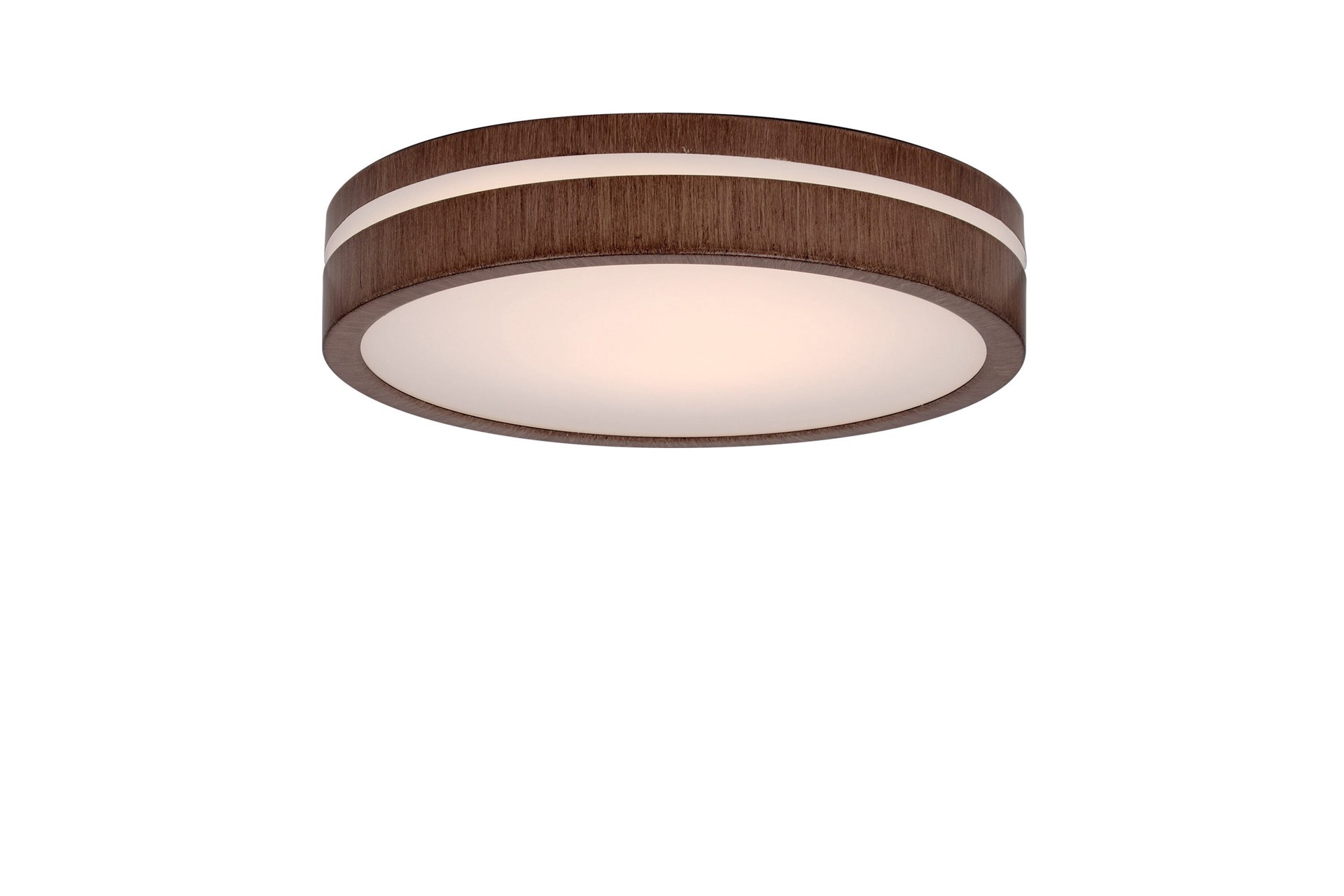 slide 2 of 6, Origin 21 Dunst 13-in Antique Bronze Integrated LED Flush Mount Light, 1 ct