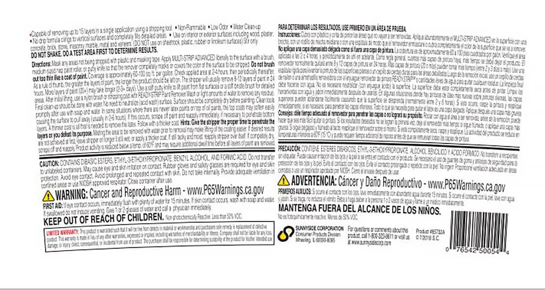 slide 2 of 3, Back to Nature 0.5 -Gallon Regular Strength Paint remover ( Paste ), 1 ct