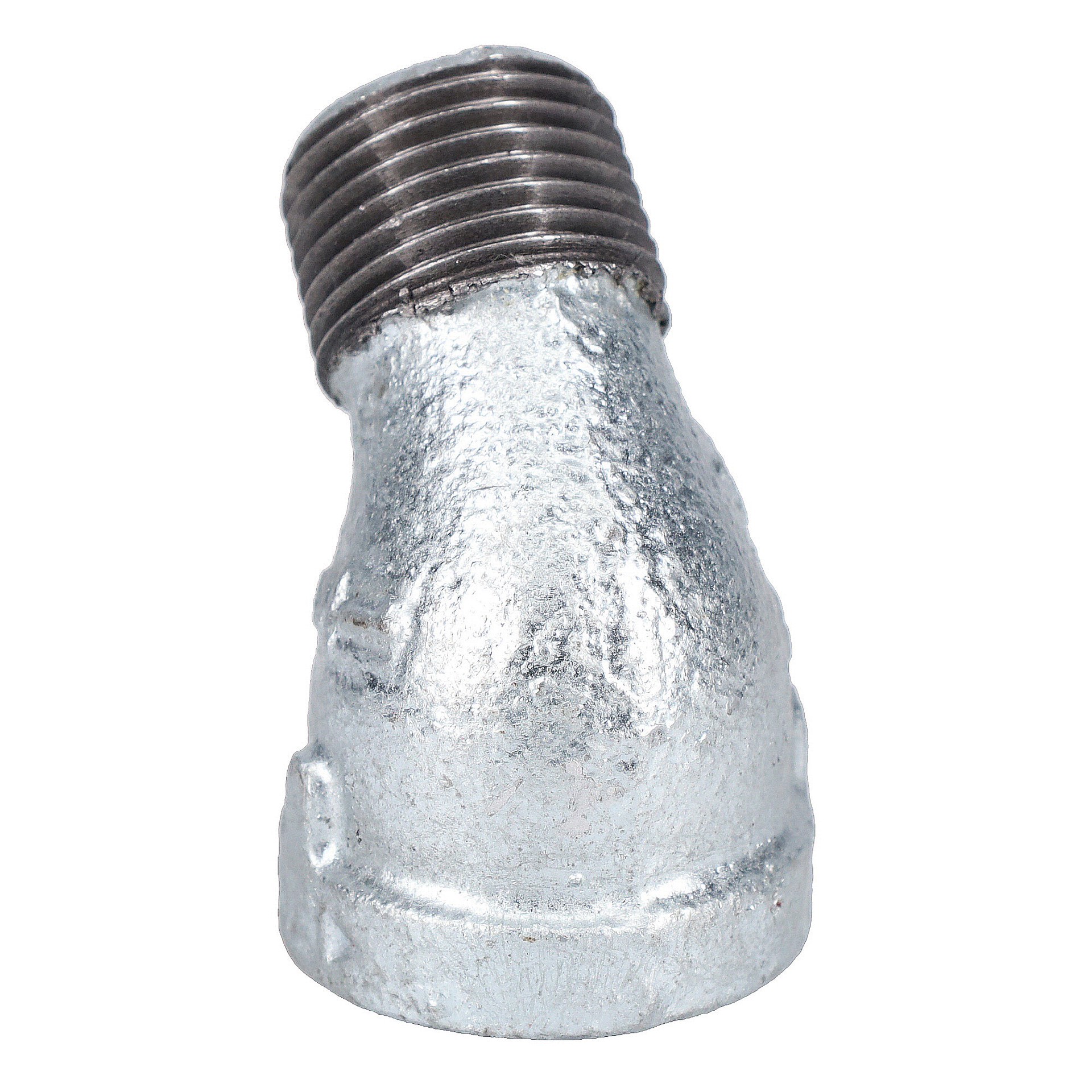 slide 4 of 6, RELIABILT 3/4-in x 3/4-in 45-Degree Galvanized Street Elbow, 1 ct