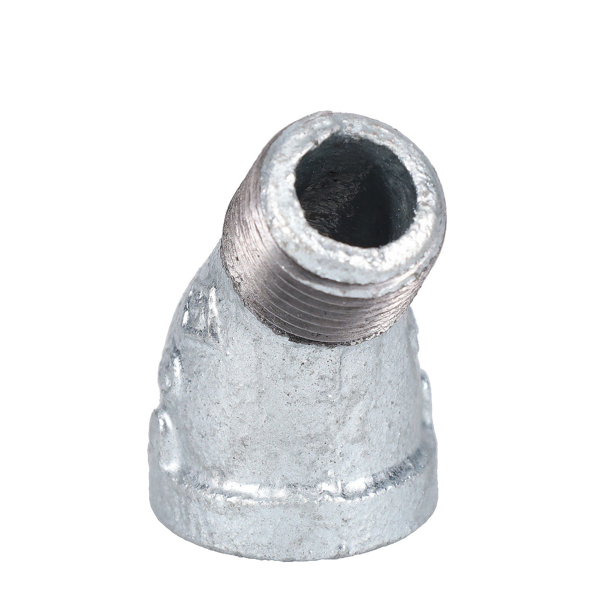 slide 6 of 6, RELIABILT 3/4-in x 3/4-in 45-Degree Galvanized Street Elbow, 1 ct