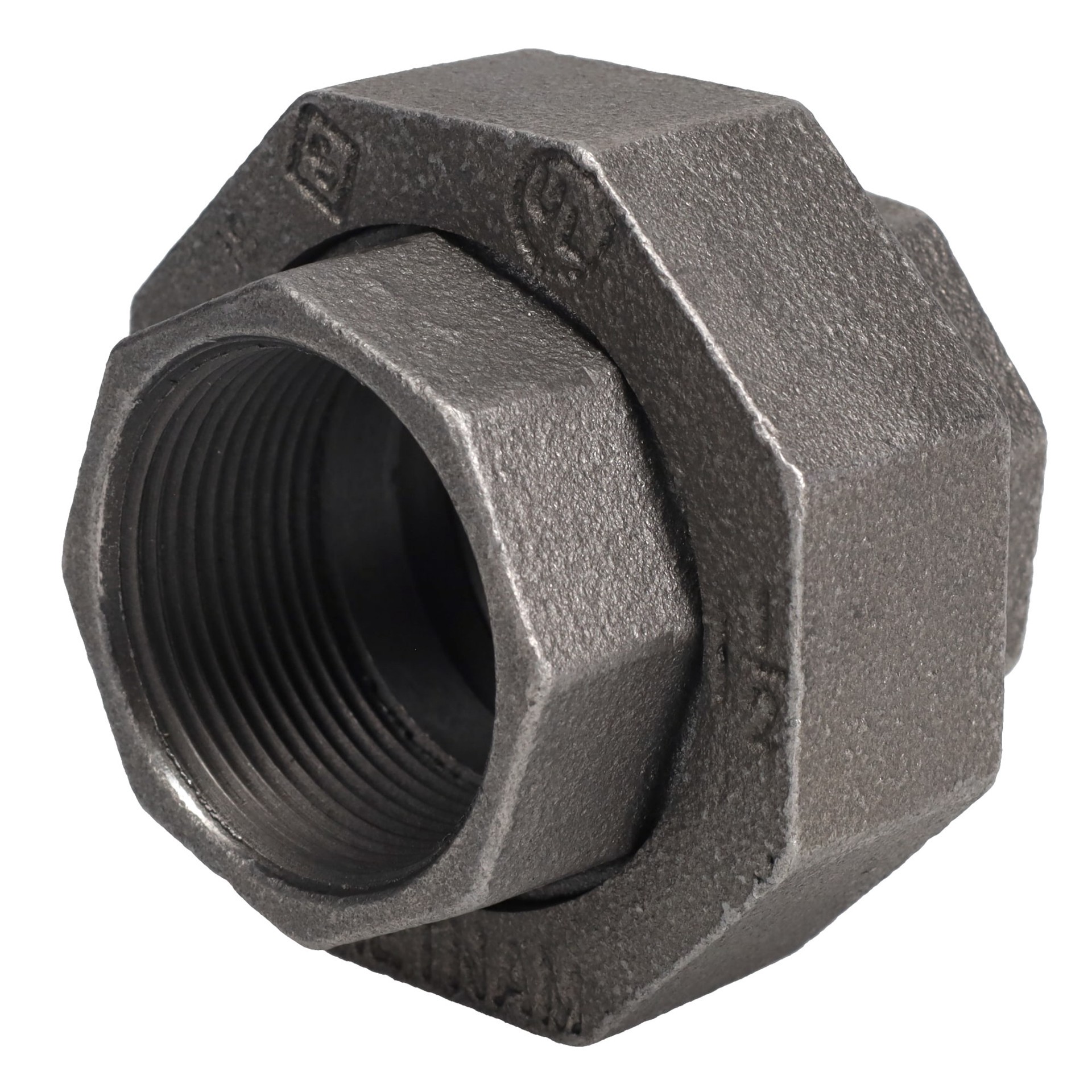 slide 2 of 6, RELIABILT 1-1/2-in Black Iron Union, 1 ct