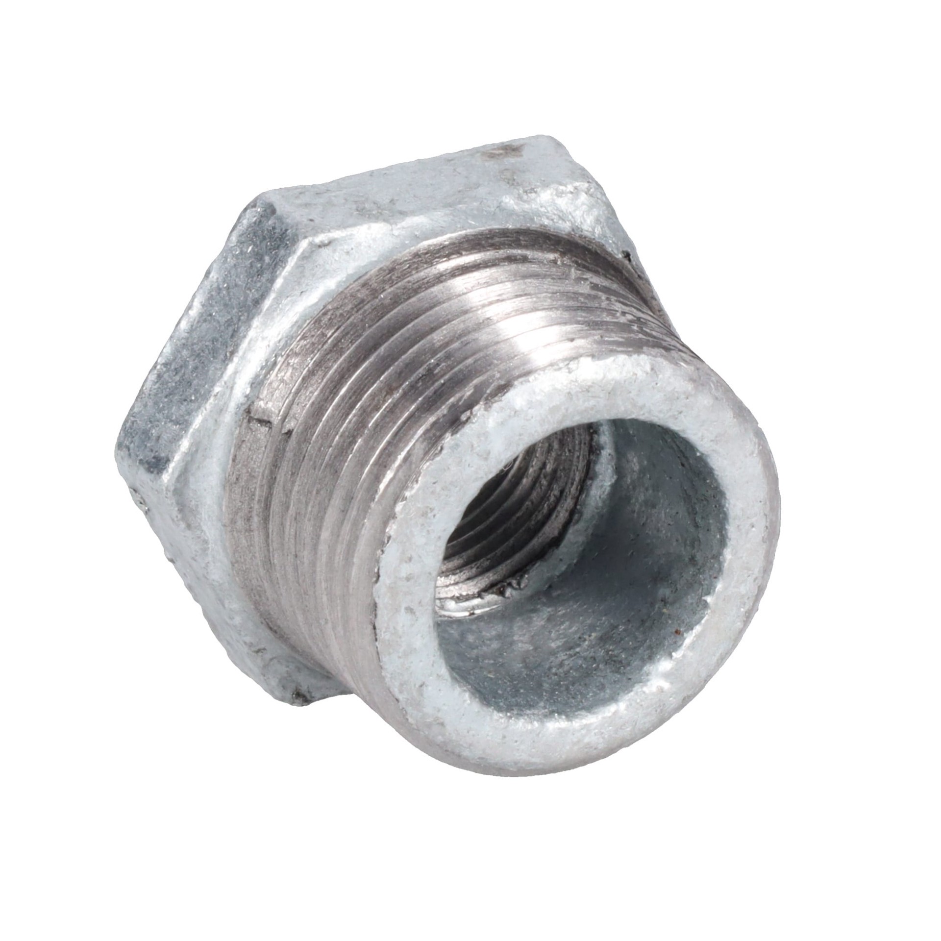slide 4 of 6, RELIABILT 3/4-in x 3/8-in Galvanized Bushing, 1 ct