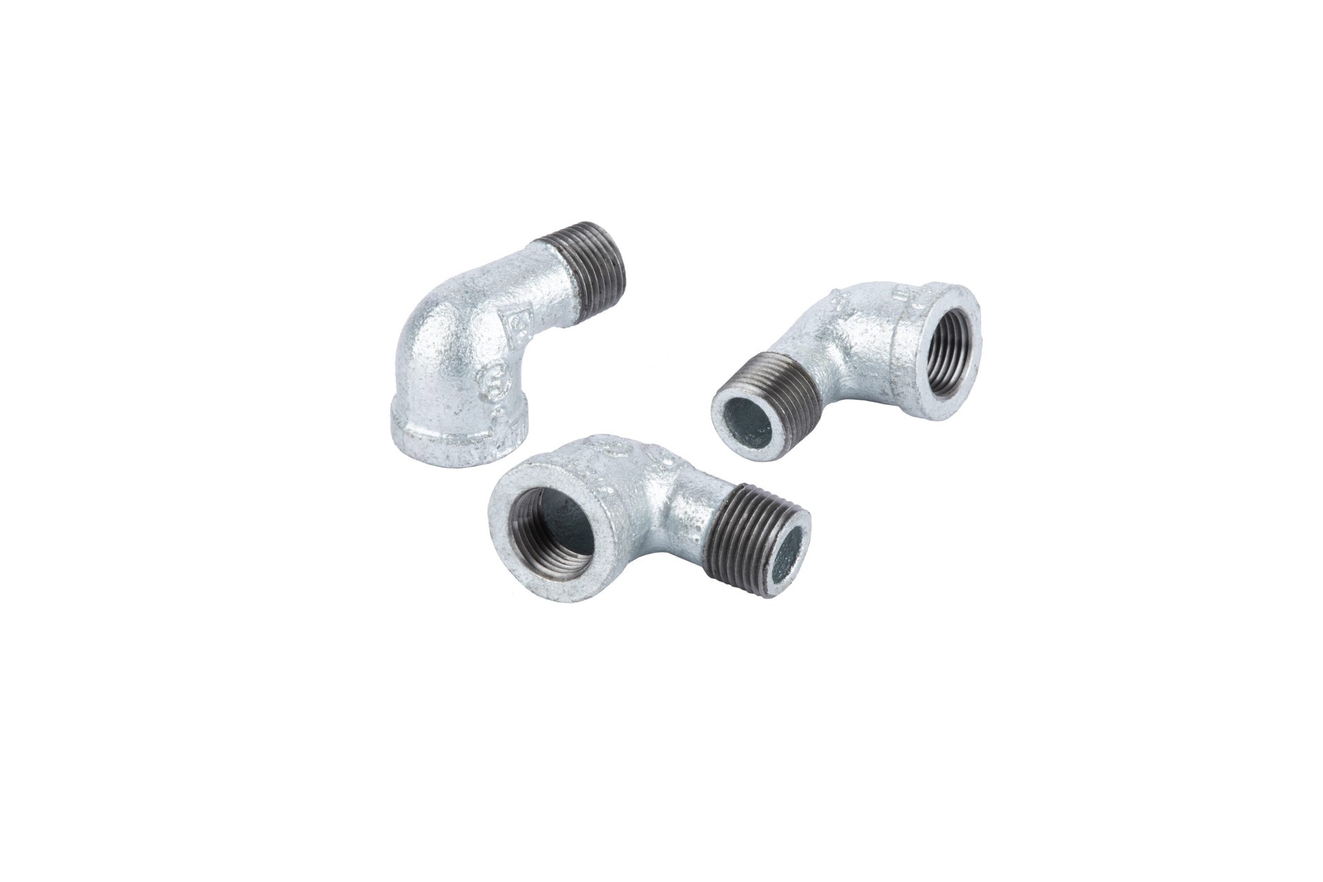 slide 4 of 6, RELIABILT 1/2-in x 1/2-in 90-Degree Galvanized Street Elbow, 1 ct