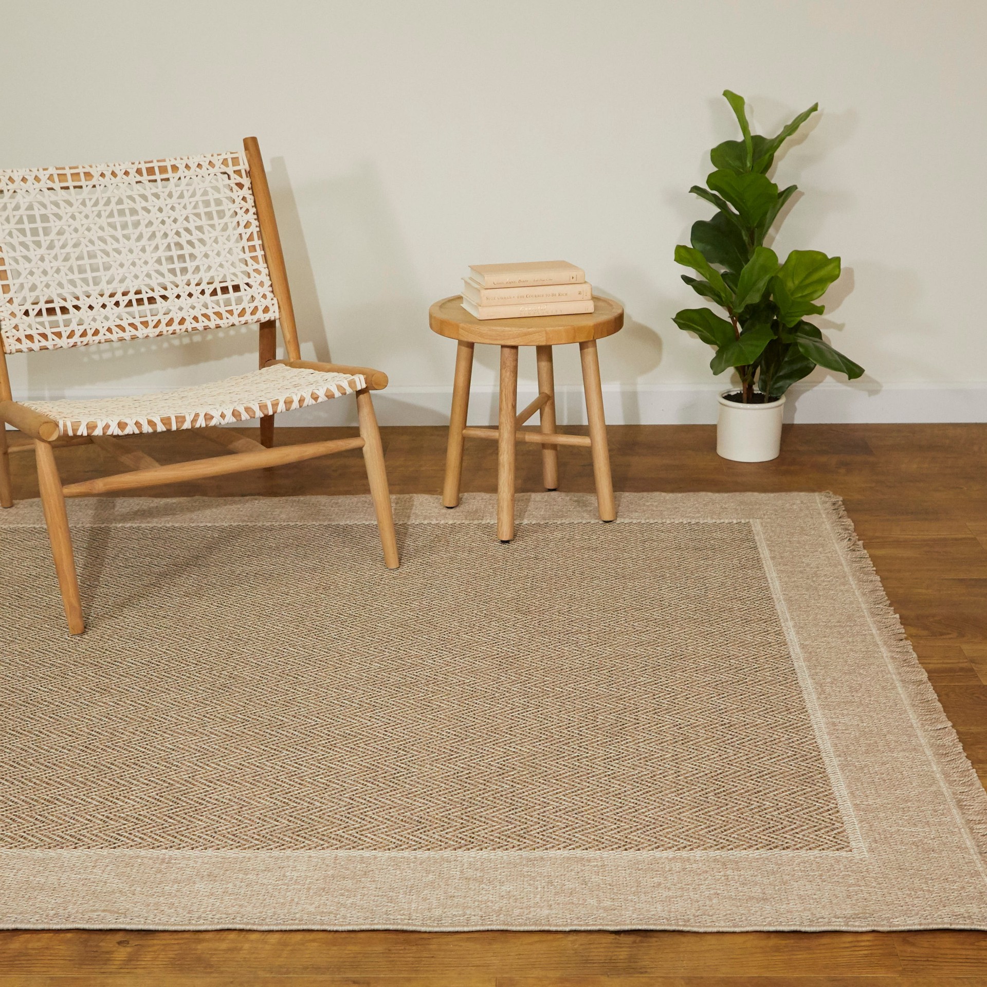 allen + roth with STAINMASTER Indy Fringe Performance 2 x 4 (ft