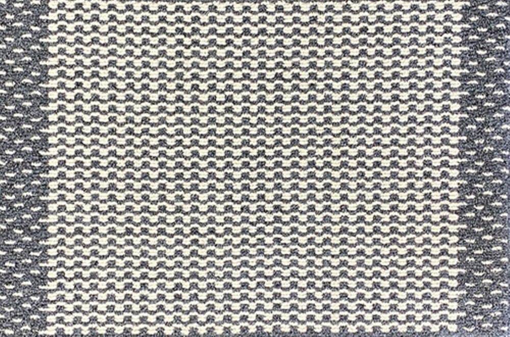slide 4 of 6, Style Selections 2 X 4 (ft) Ash Heather/Almond Indoor Border Oriental Machine Washable Throw Rug, 1 ct