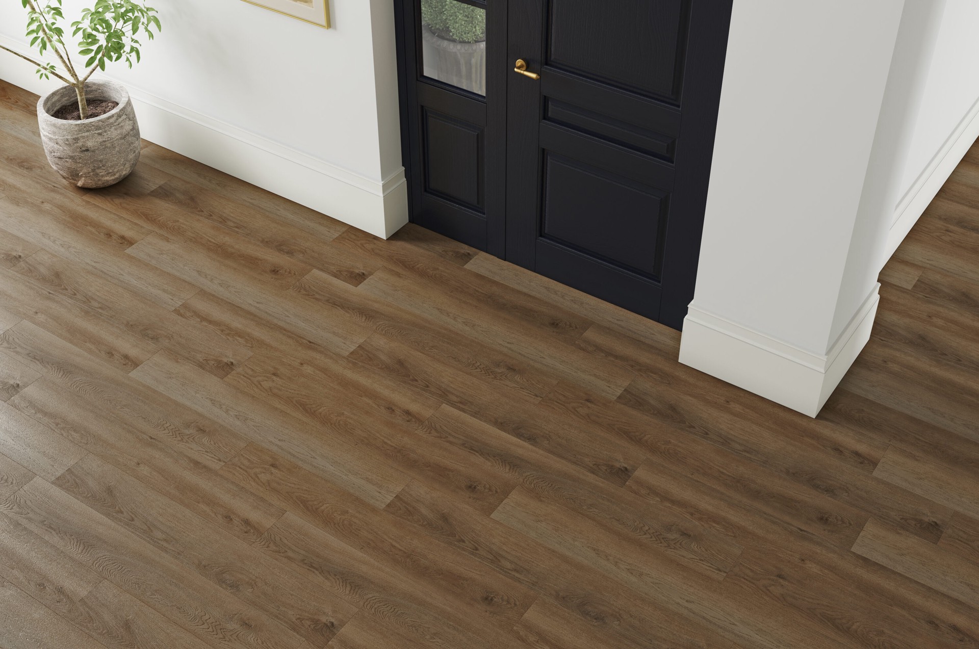 slide 6 of 6, STAINMASTER Sunflour Point Brown 12-mil x 7-in W x 48-in L Waterproof Interlocking Luxury Vinyl Plank Flooring (18.78-sq ft/ Carton), 1 ct
