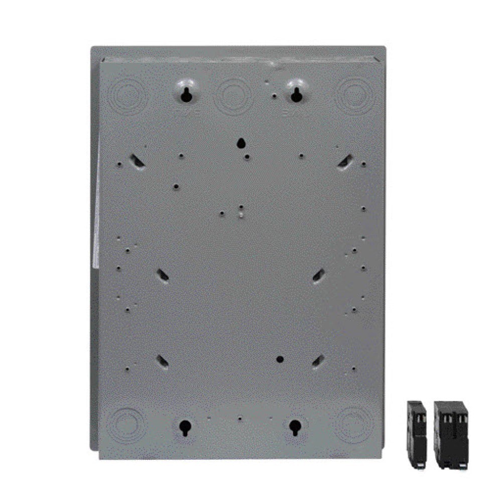 slide 4 of 5, Square D QO 125 -Amp 24 -Spaces 34 -Circuit Indoor Convertible Main Lug Plug-On Neutral Load Center (Value Pack), 1 ct