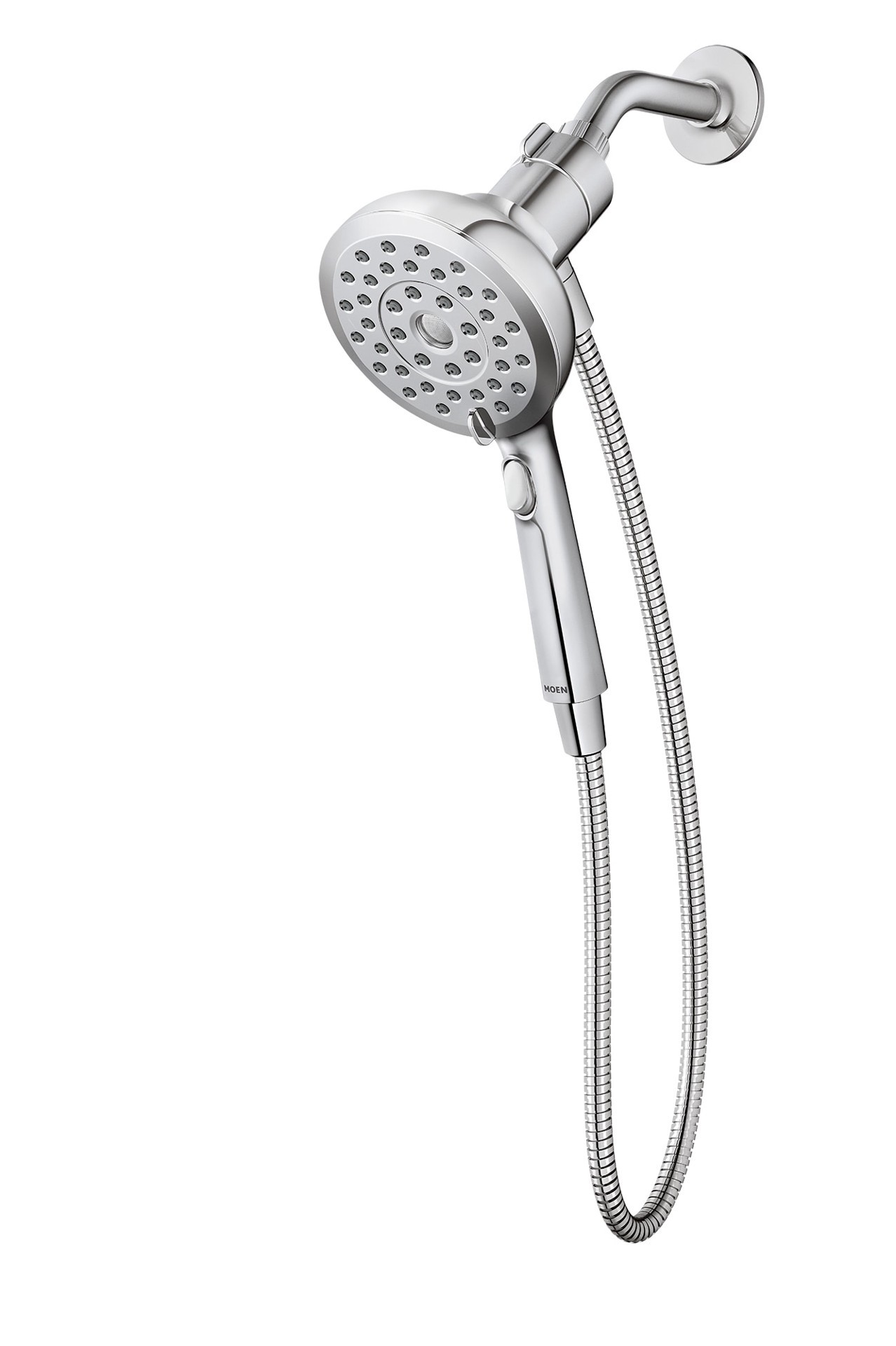slide 1 of 6, Moen Verso 8.0 -Spray Chrome 5-in Handheld Shower Head 1.75 GPM, 1 ct