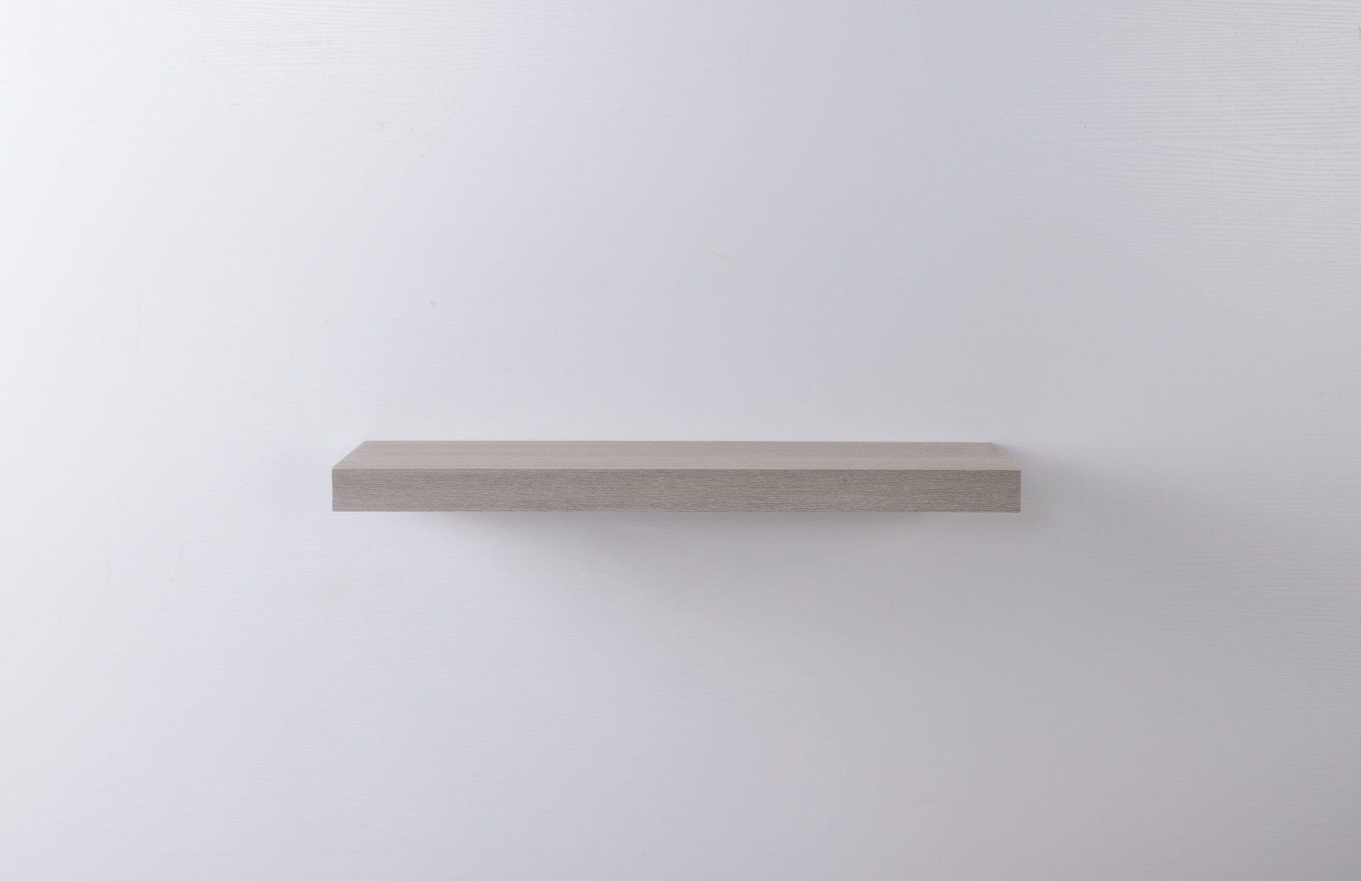 slide 2 of 3, Origin 21 23.62-in L x 7.87-in D x 1.5-in H Driftwood Rectangular Floating Shelf, 1 ct