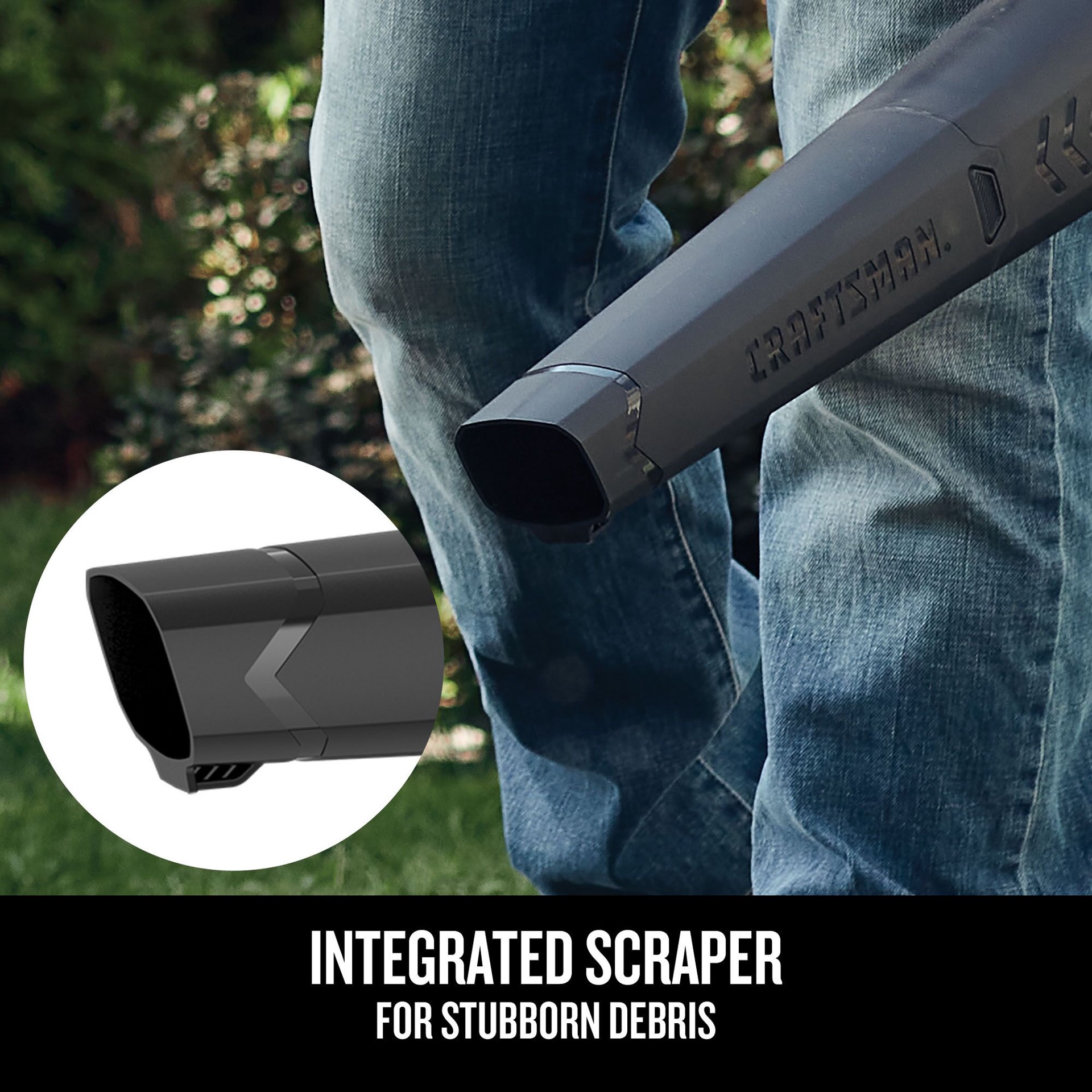 slide 6 of 6, CRAFTSMAN V20 20v 200-CFM 90-MPH Cordless Battery Handheld Leaf Blower Battery and Charger Not Included, 1 ct