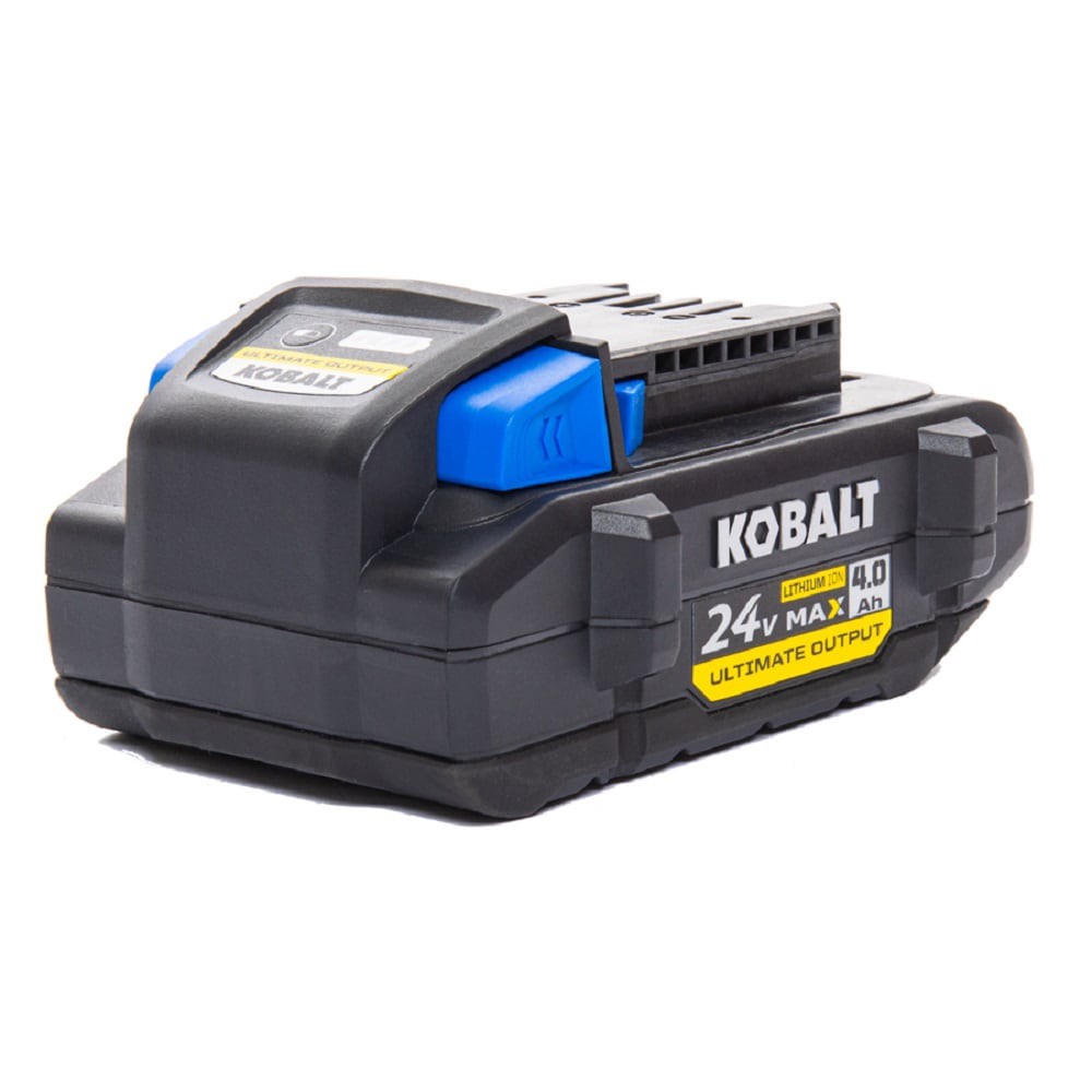 slide 5 of 6, Kobalt 24 -Volt 2 -Pack Lithium-ion ( 4.0 Ah 4.0 Ah Battery ), 1 ct