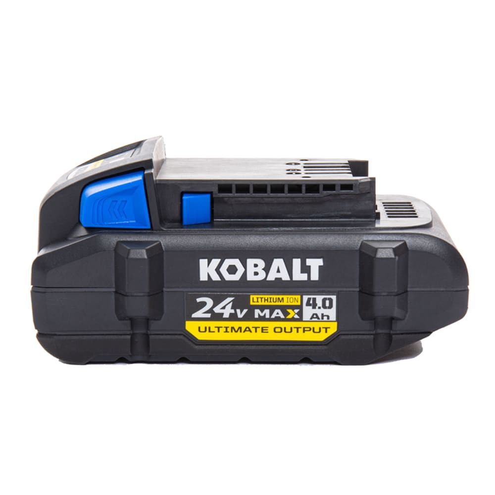 slide 6 of 6, Kobalt 24 -Volt 2 -Pack Lithium-ion ( 4.0 Ah 4.0 Ah Battery ), 1 ct