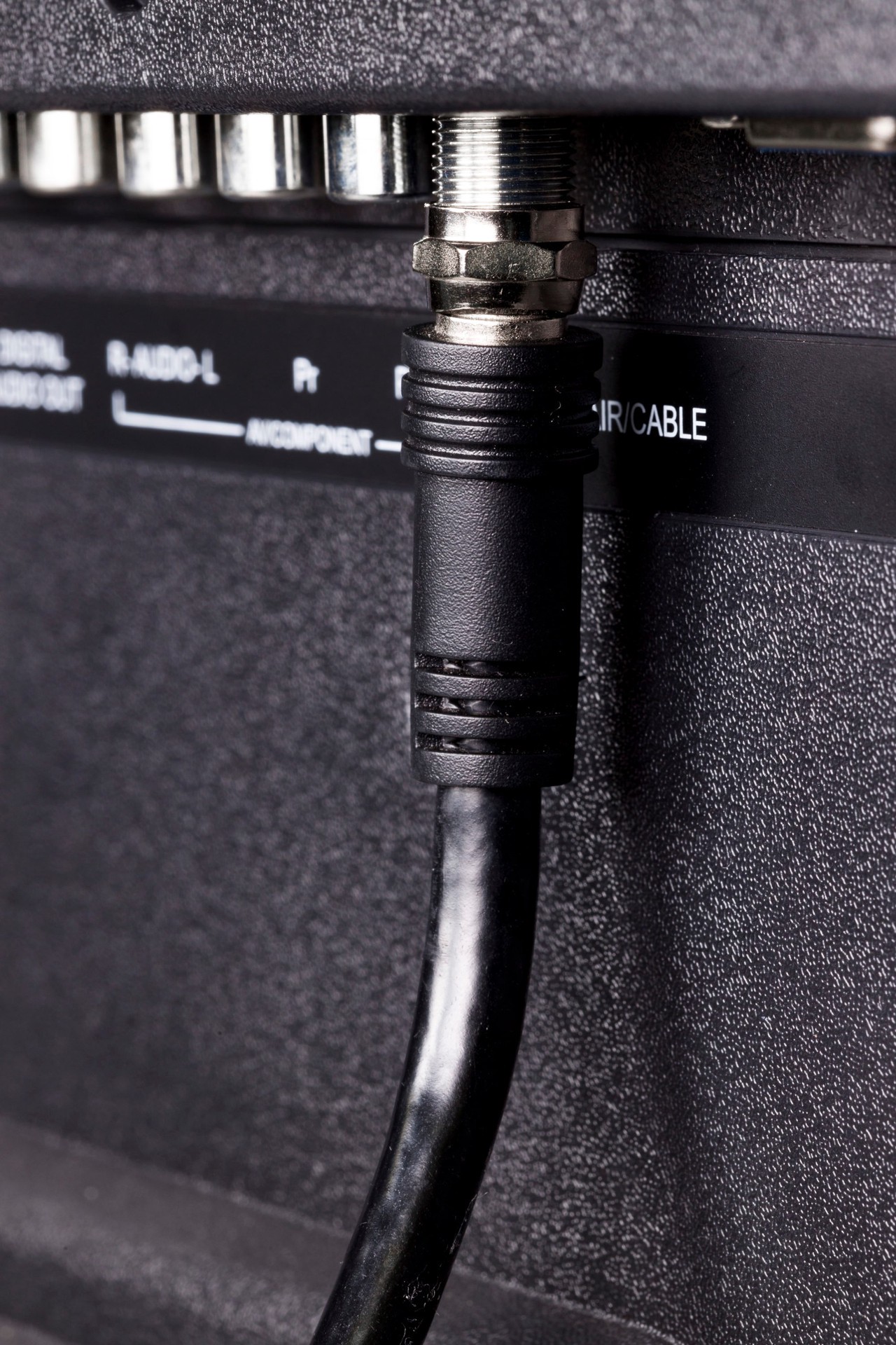 slide 5 of 6, Utilitech 50-ft RG6 Black Coaxial Cable, 1 ct