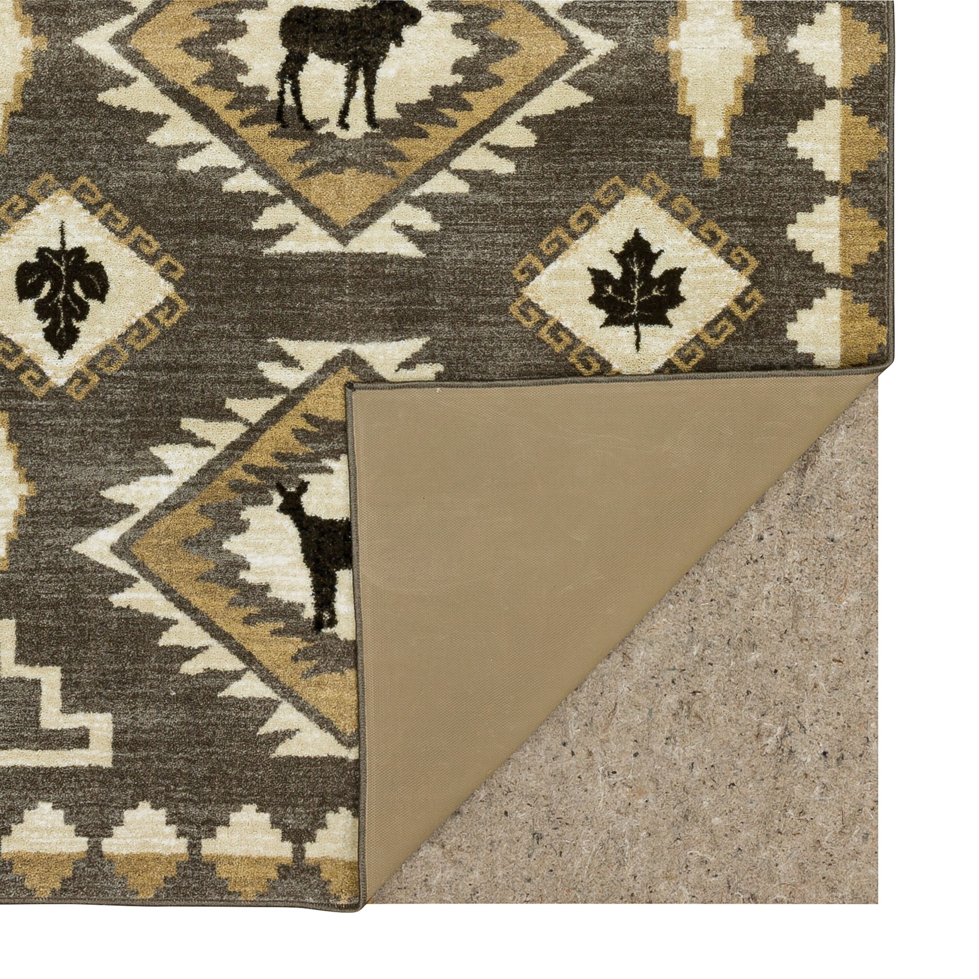 slide 3 of 6, allen + roth Hideaway 2 x 4 (ft) Tufted Gray Rectangular Indoor Solid Pet Friendly Area rug, 1 ct