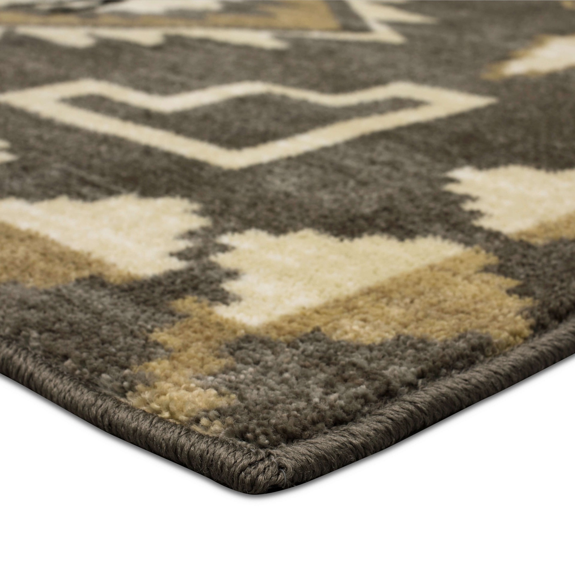 slide 4 of 6, allen + roth Hideaway 2 x 4 (ft) Tufted Gray Rectangular Indoor Solid Pet Friendly Area rug, 1 ct