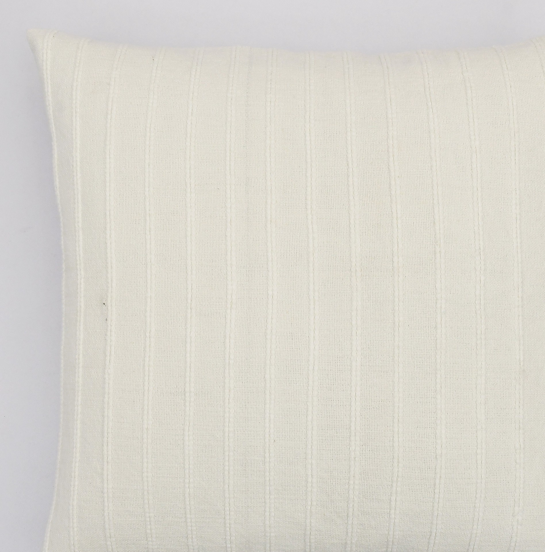 slide 5 of 5, allen + roth 20-in x 20-in Ivory Square Indoor Decorative Pillow, 1 ct