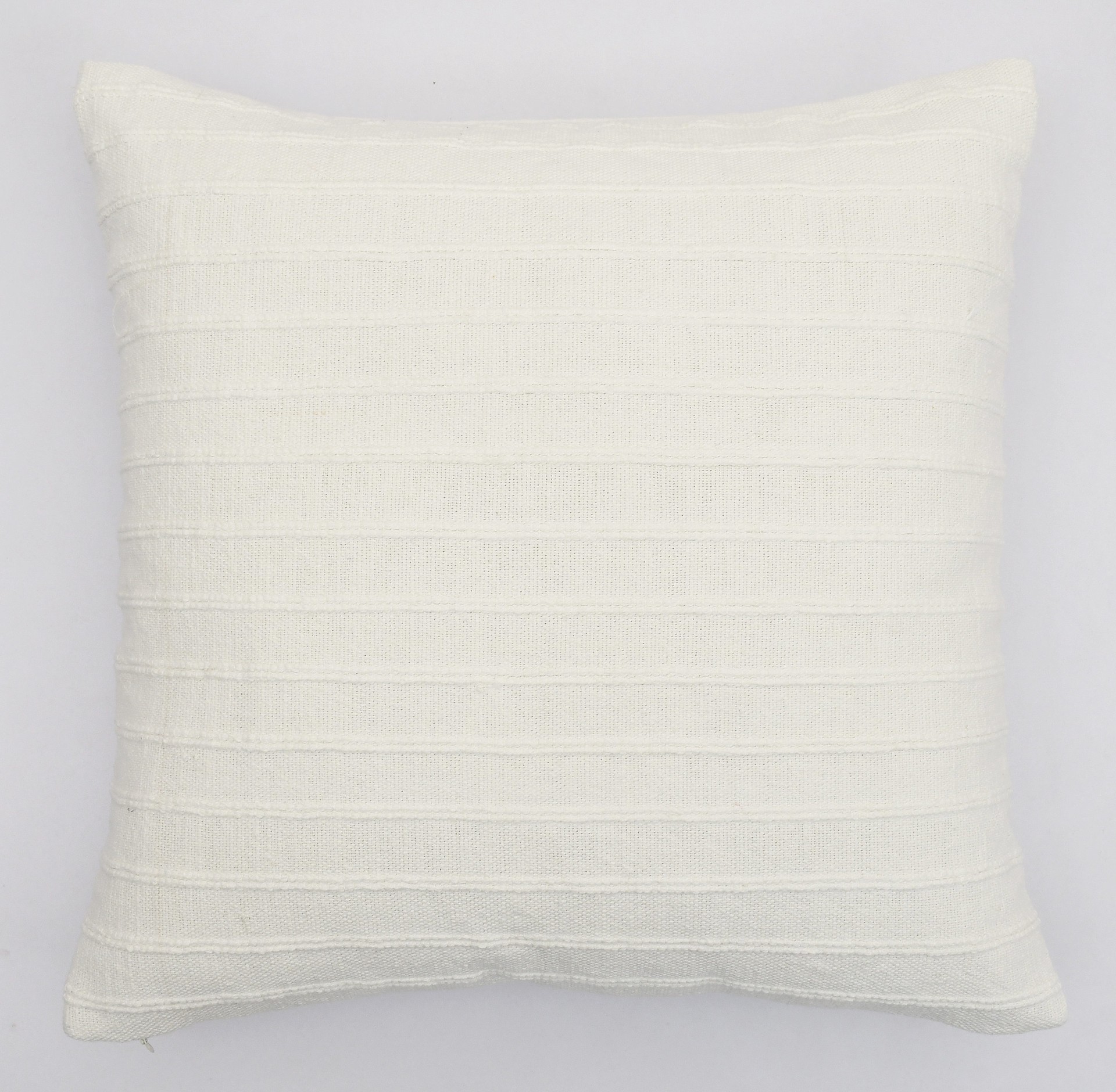 slide 1 of 5, allen + roth 20-in x 20-in Ivory Square Indoor Decorative Pillow, 1 ct