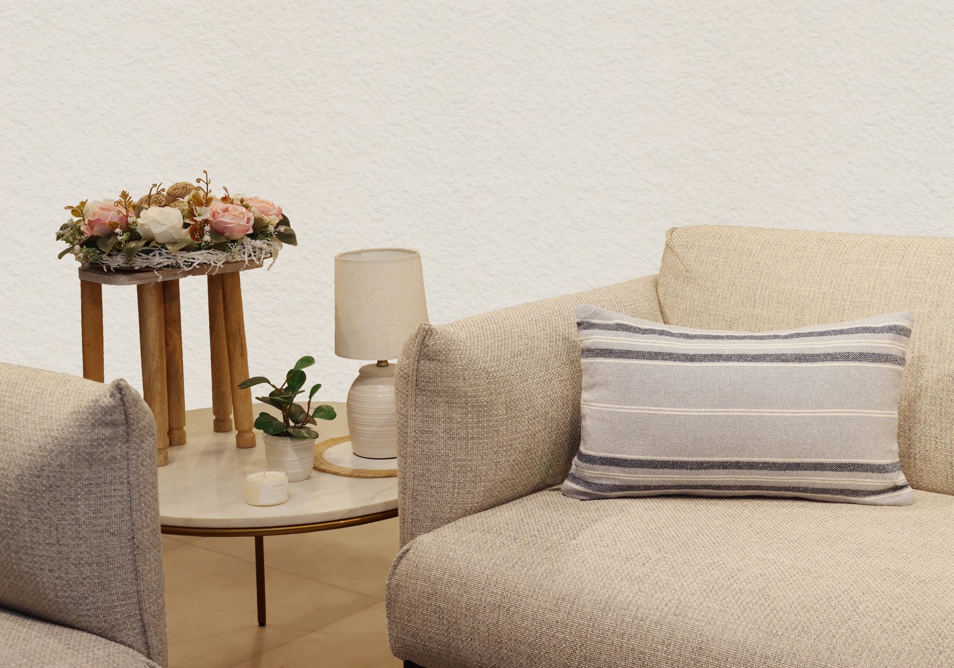 slide 5 of 6, allen + roth 12-in x 20-in navy Oblong Indoor Decorative Pillow, 1 ct