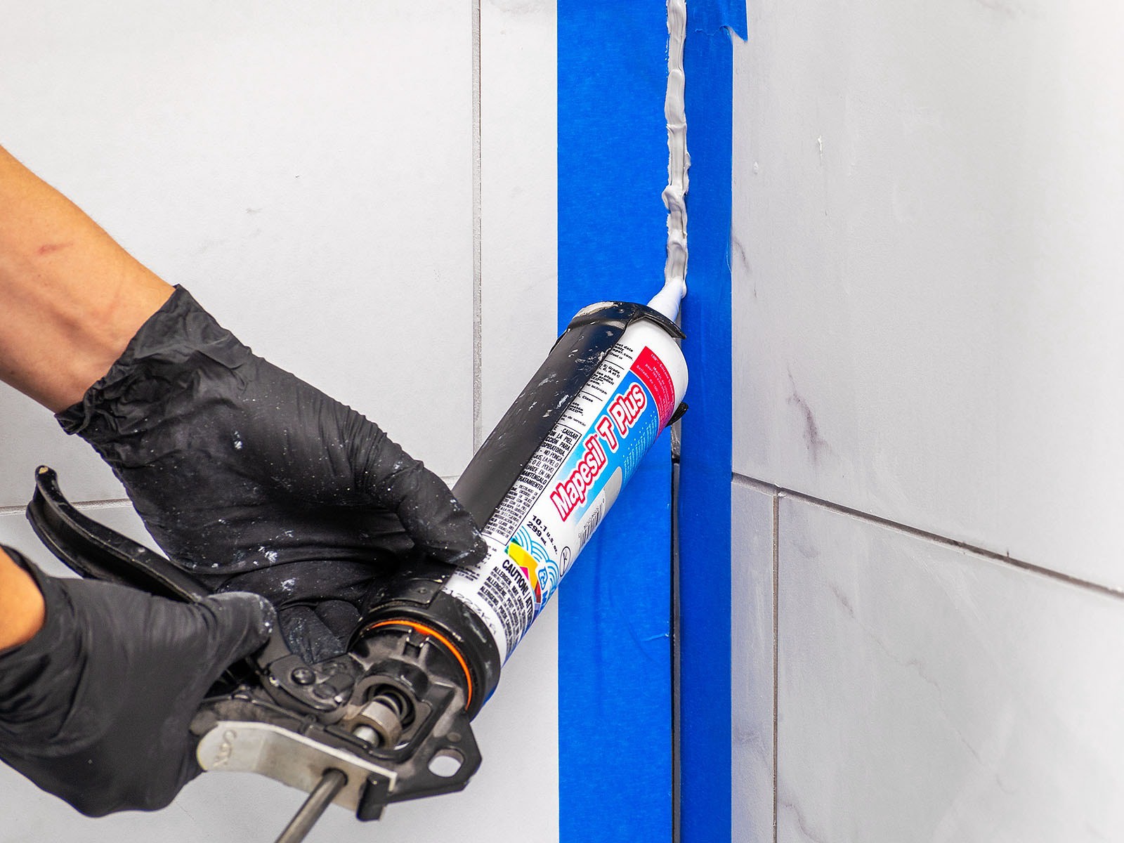 slide 5 of 6, MAPEI Mapesil T Plus 10.1-oz Pure White #5117 Silicone Caulk, 1 ct