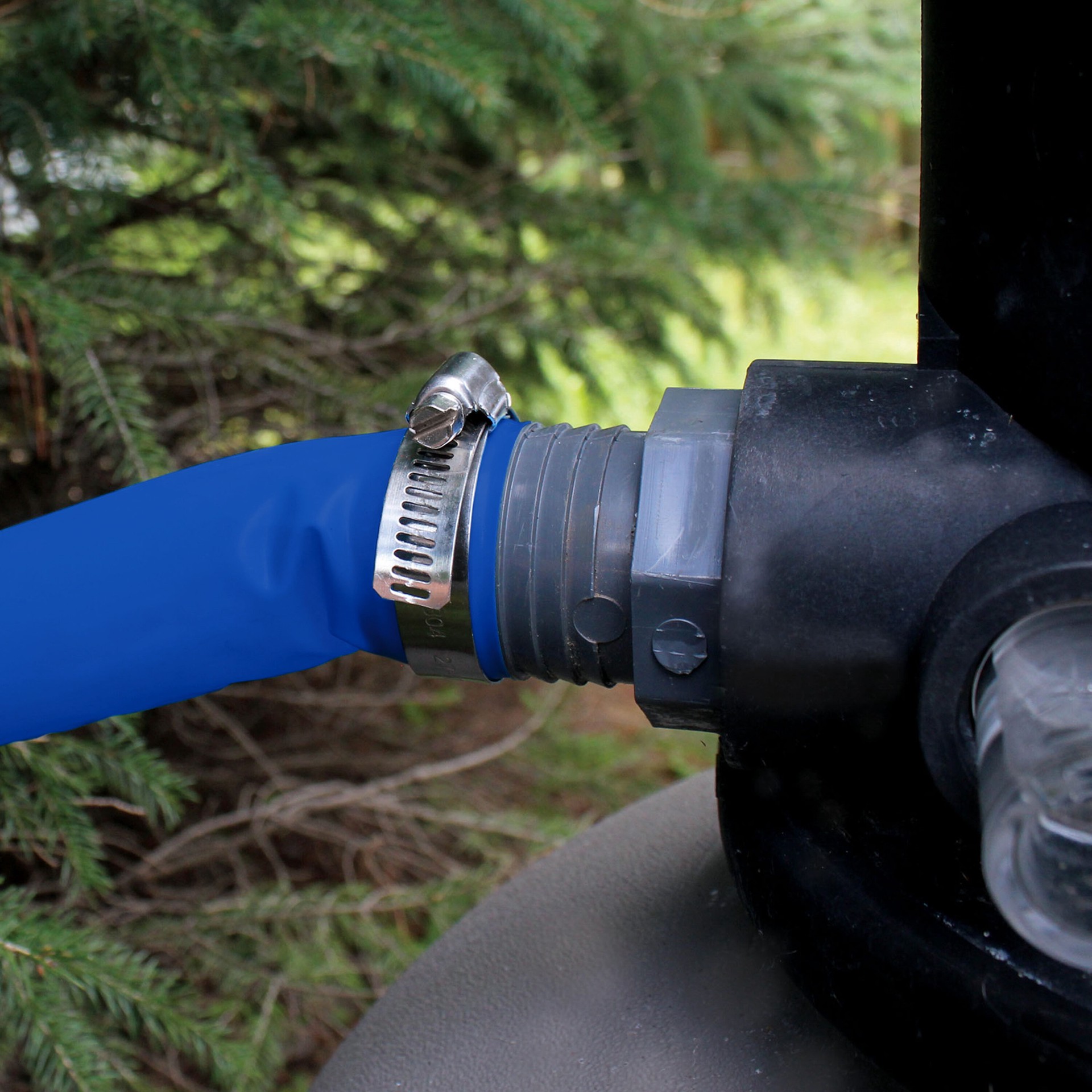 slide 4 of 4, ELODEA 2-in x 50-ft Polyethylene Backwash hose, 1 ct