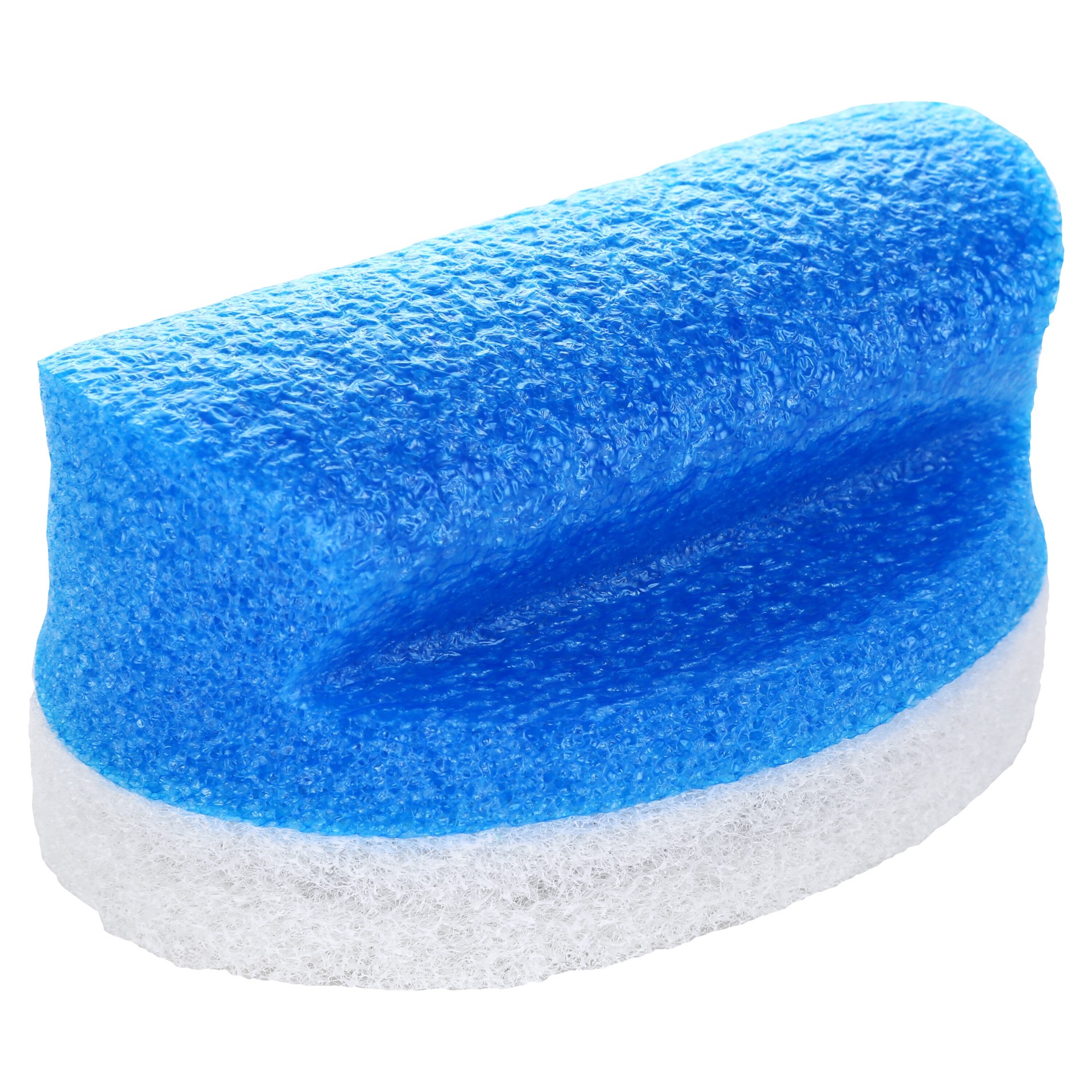 slide 1 of 4, ELODEA Classic 5.5-in Sponge Corner brush Pool Brush Safe for Vinyl Surfaces, 1 ct
