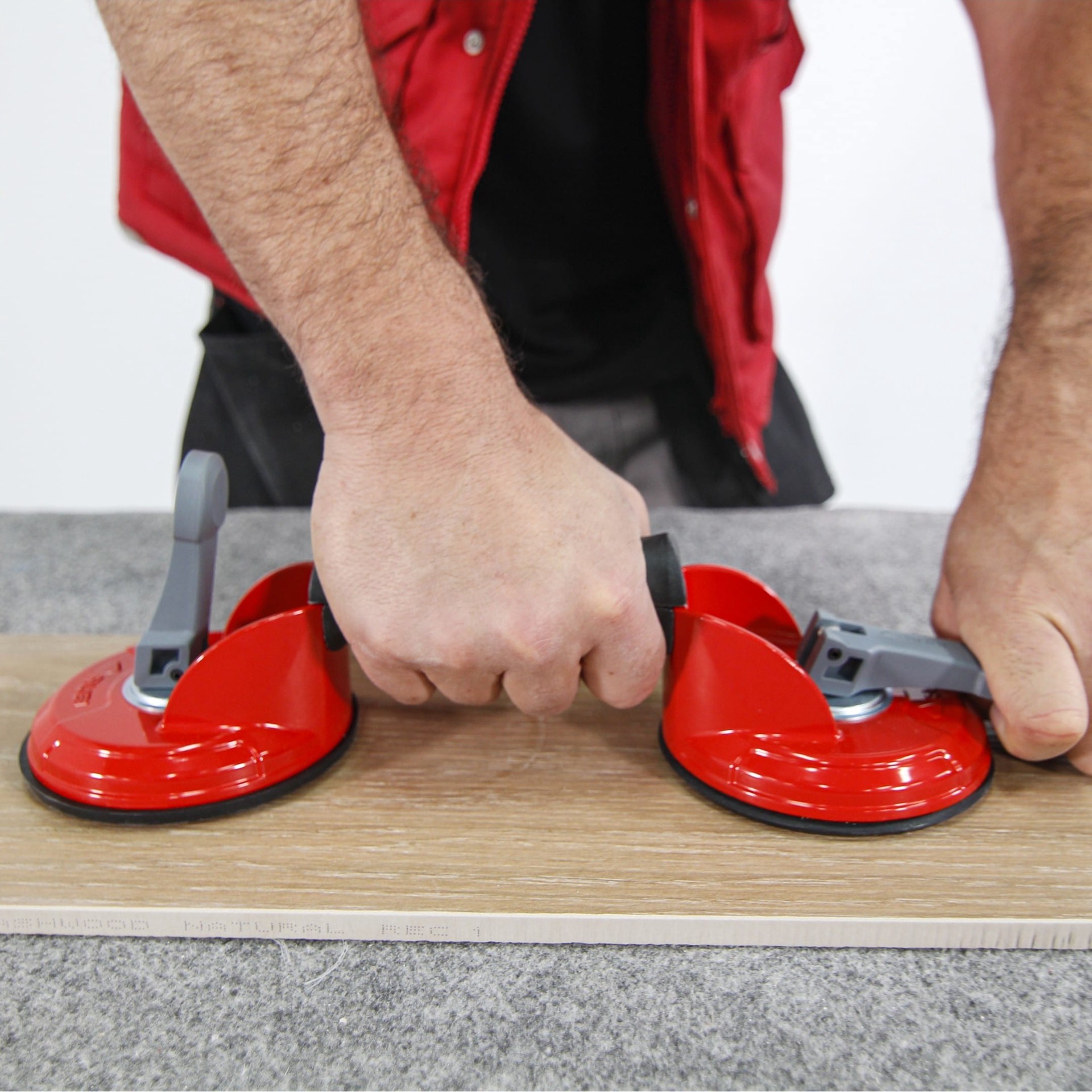 slide 4 of 6, RUBI 121.0-lb 5.039-in Dia Plastic Tile Suction Cup, 1 ct