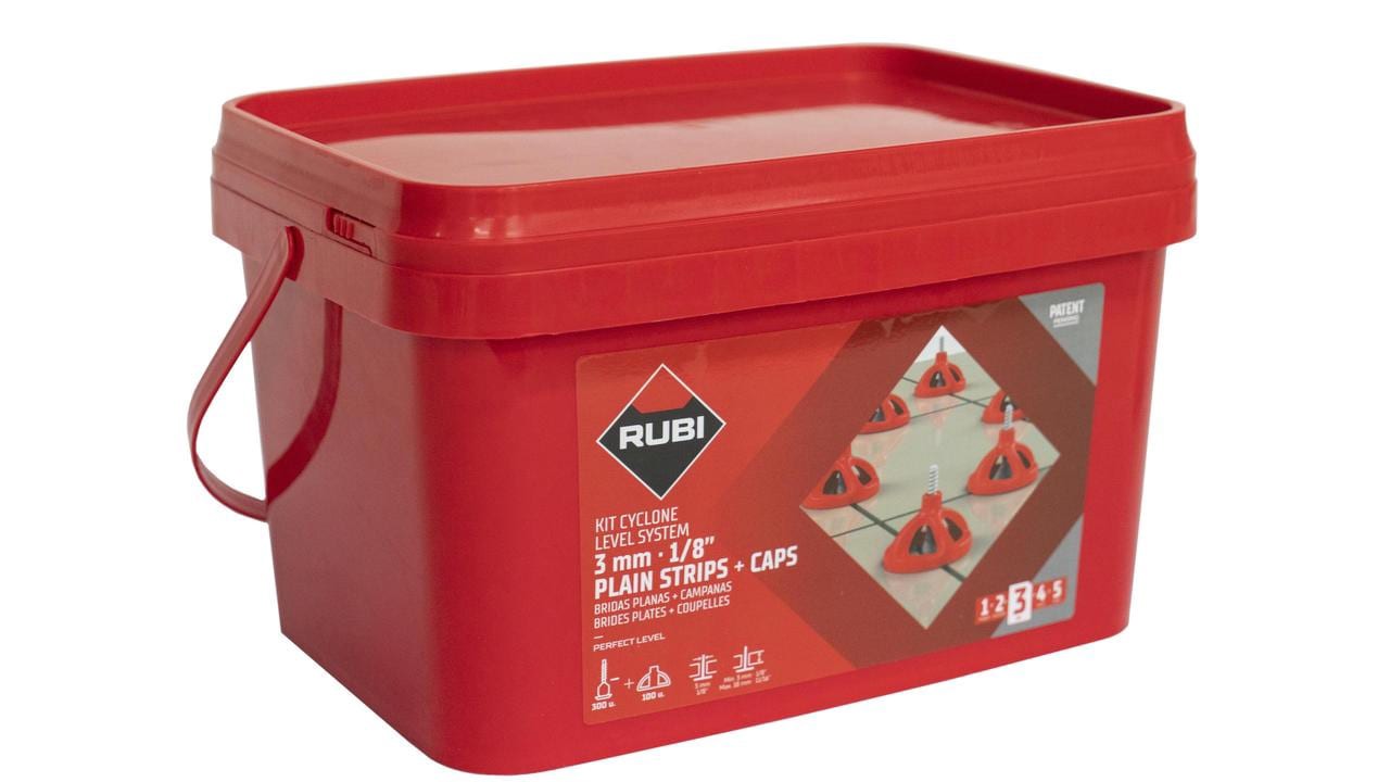 slide 1 of 6, RUBI 1/8-in Plastic Tile spacing kit Tile Spacer and Leveling System 400 -Pack, 1 ct