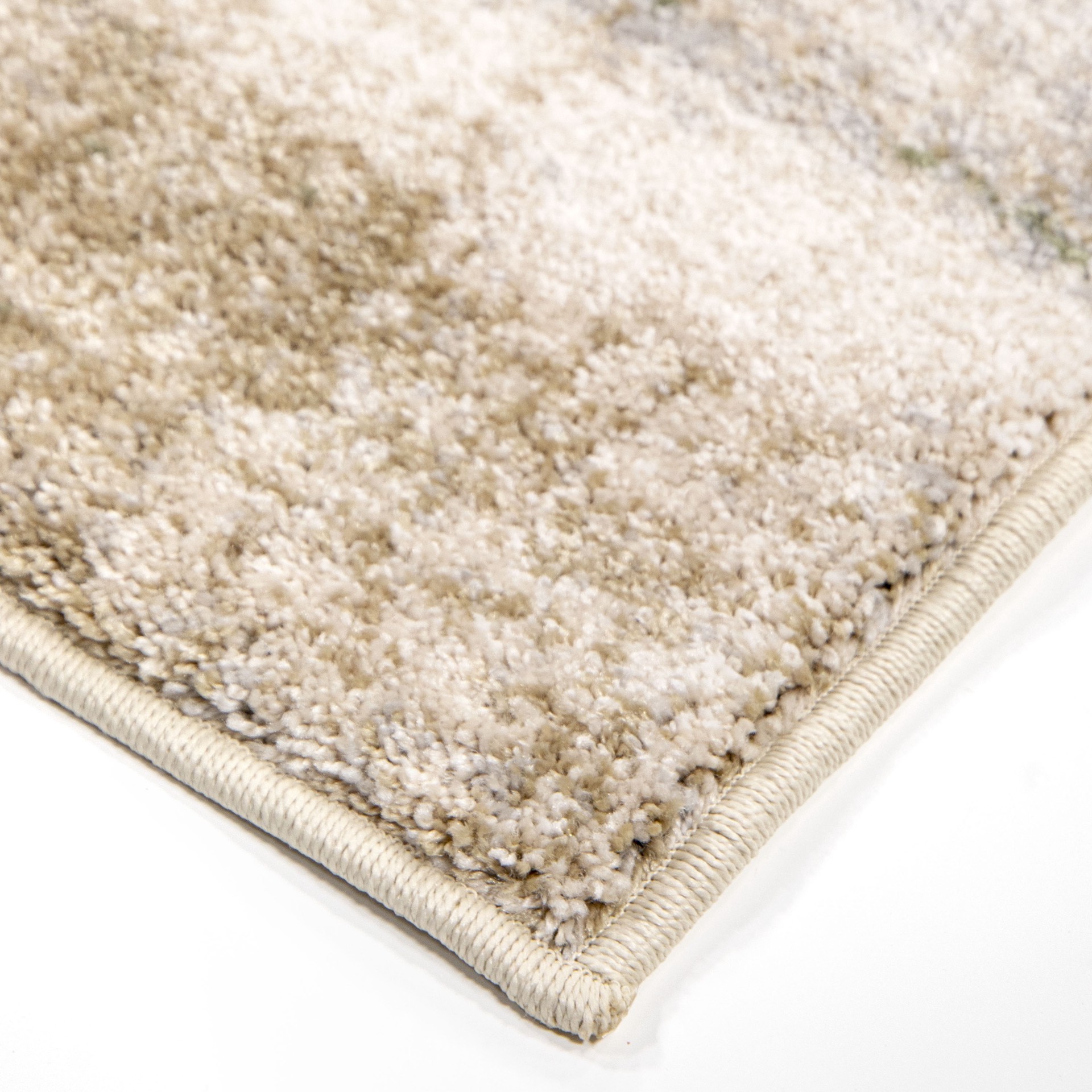 slide 4 of 6, allen + roth with STAINMASTER Multiscape Performance 2 x 8 (ft) Cream Rectangular Indoor Abstract Farmhouse/Cottage Pet Friendly Area rug, 1 ct